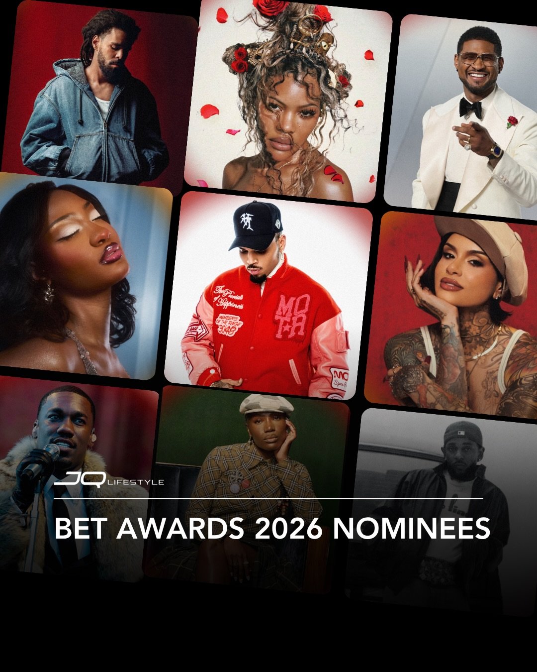 The BET Awards 2026 nominees are here, and the lineup is stacked with global stars. 

From Cardi B leading with six nods to Kendrick Lamar, Mariah the Scientist, and Afrobeats heavyweights Tems, Wizkid, Burna Boy, and Asake, this year&rsquo;s show is