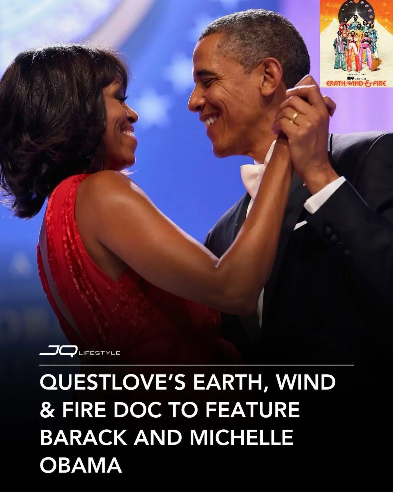 Questlove is bringing the electrifying story of Earth, Wind &amp; Fire to HBO in a powerful new documentary.

Featuring contributions from Barack and Michelle Obama, Lionel Richie, Stevie Wonder, and H.E.R., the film blends rare archival footage, unf