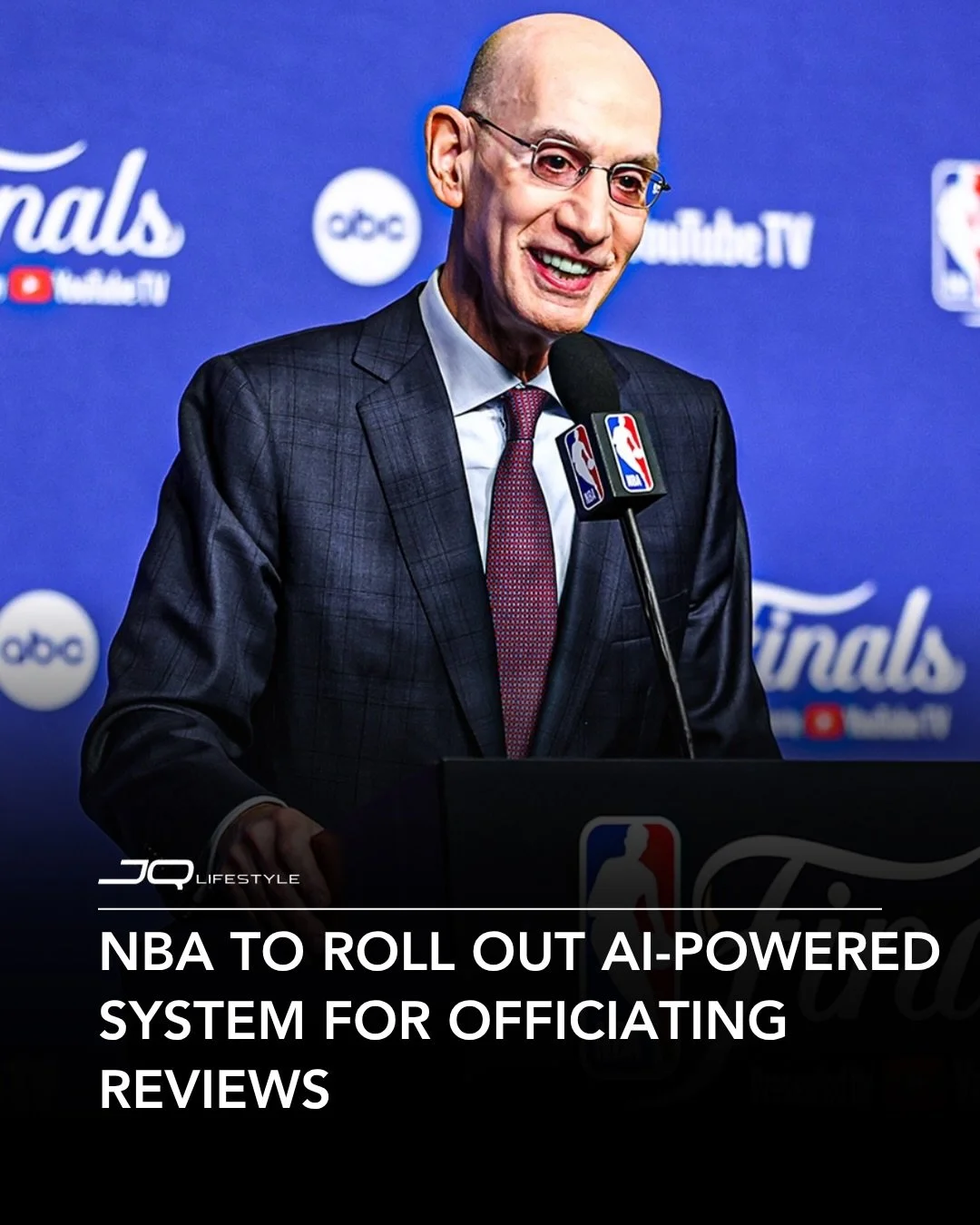 The NBA is stepping into the future.
Commissioner Adam Silver just revealed that the league will be implementing an AI-powered automated system to review calls during games.

This means faster decisions, fewer missed plays, and a whole new era of off