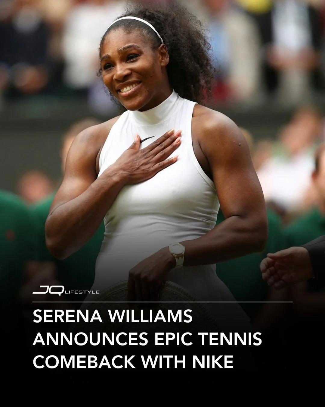 After nearly 4 years away, the Queen is back. Serena Williams and Nike just announced her official tennis comeback, starting June 8 at the Queen&rsquo;s Club in London.

From her unforgettable farewell at the 2022 US Open to this moment, Serena has s