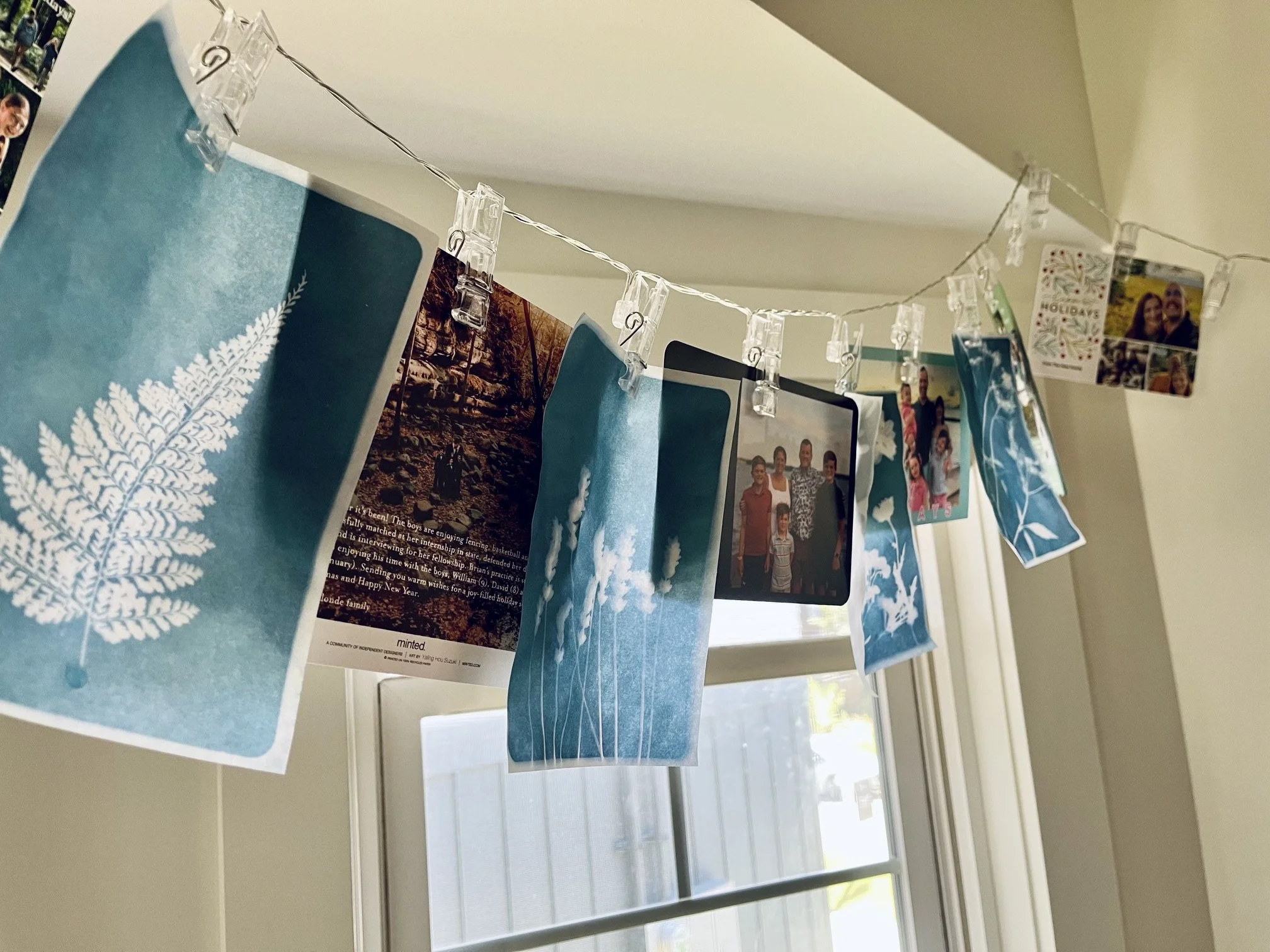 Sun Prints for Summer Solstice