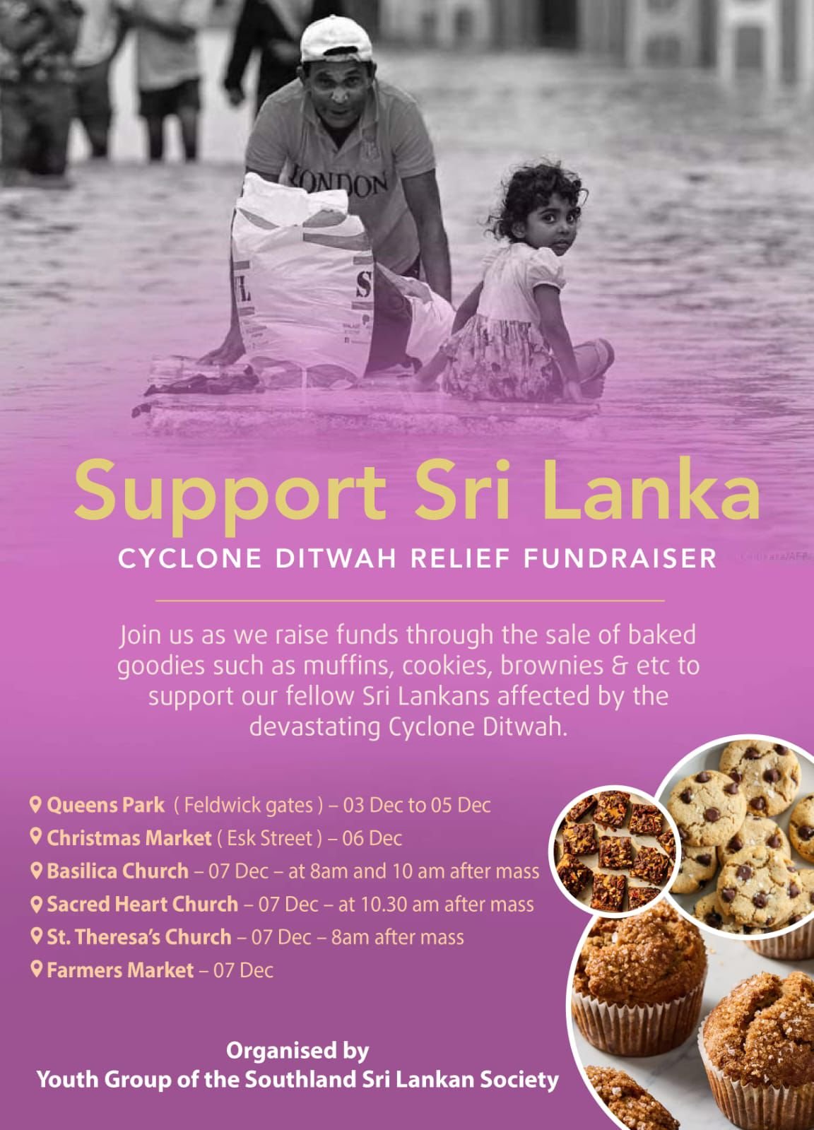 Youth Group Fundraiser for Cyclone Ditwah
