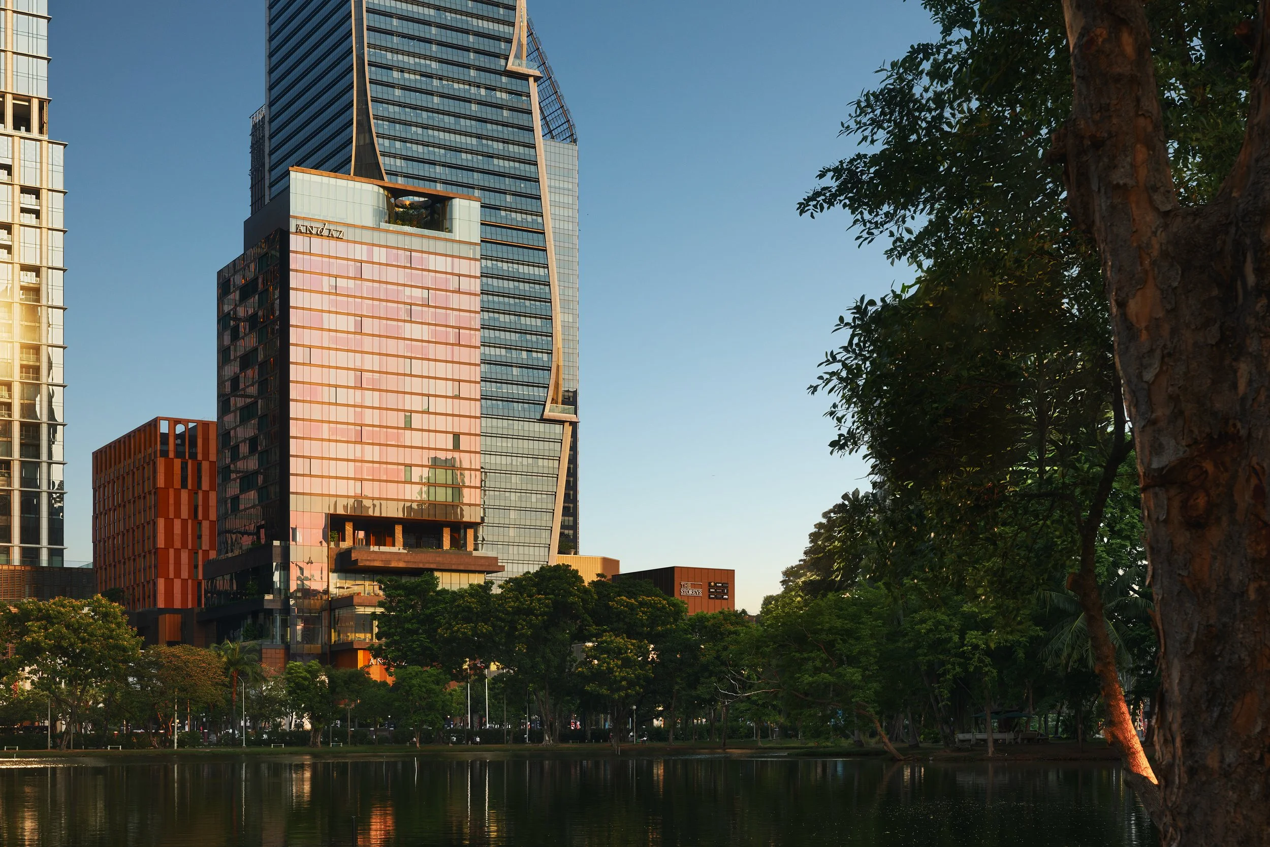 Stunning Lifestyle Resort exterior in the heart of Bangkok.