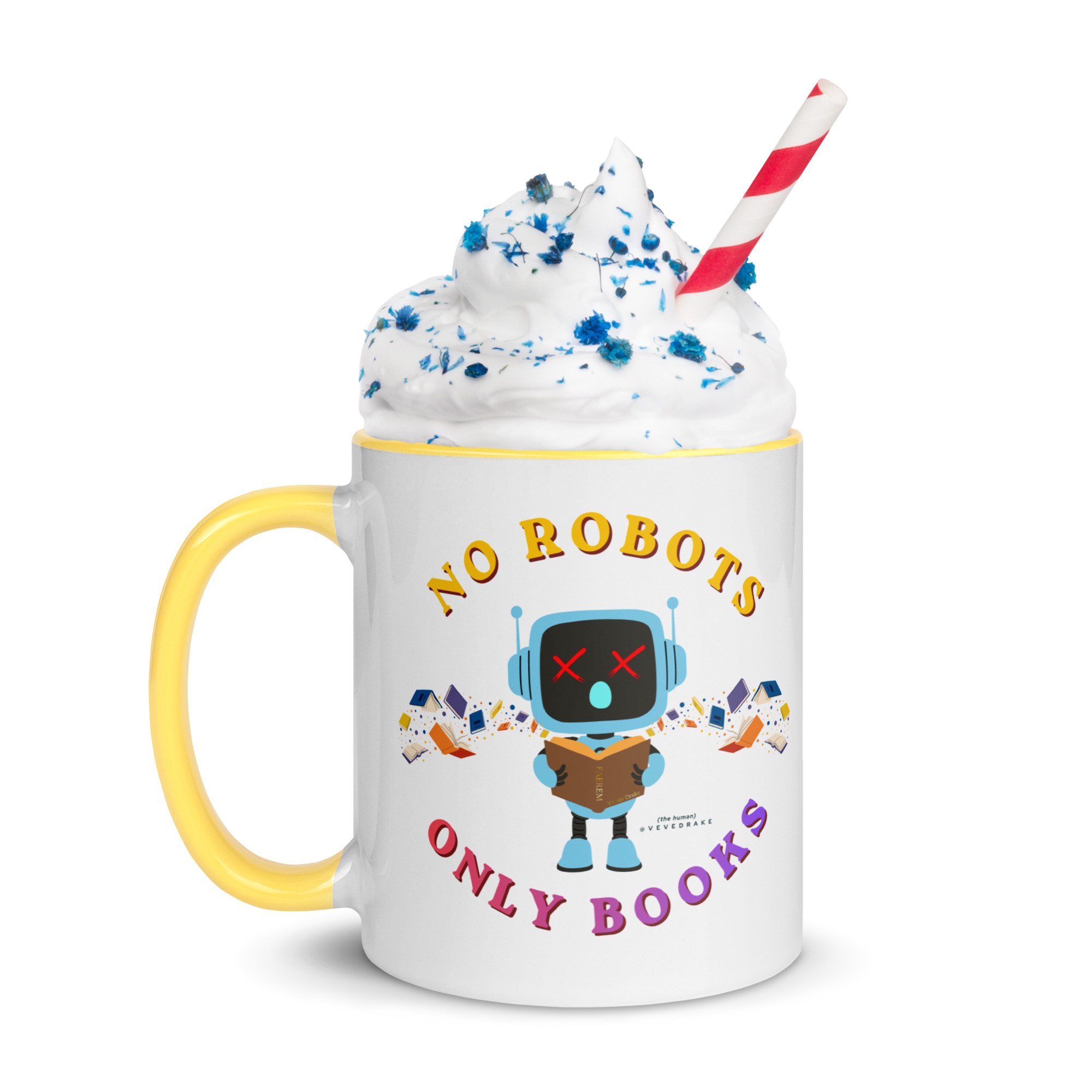 No Robots Color Mug