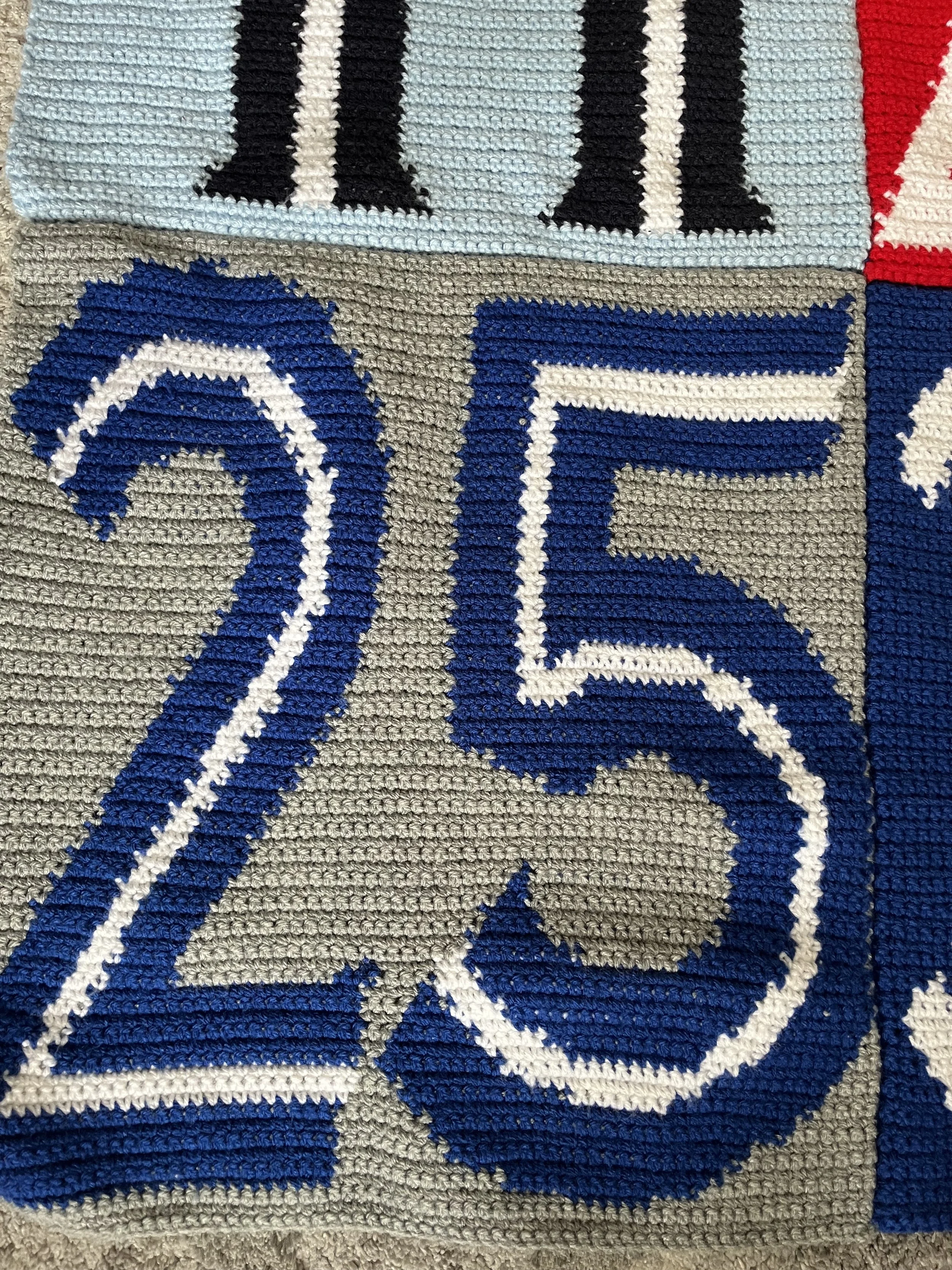 2023 Toronto Blue Jays Jersey Number Blanket