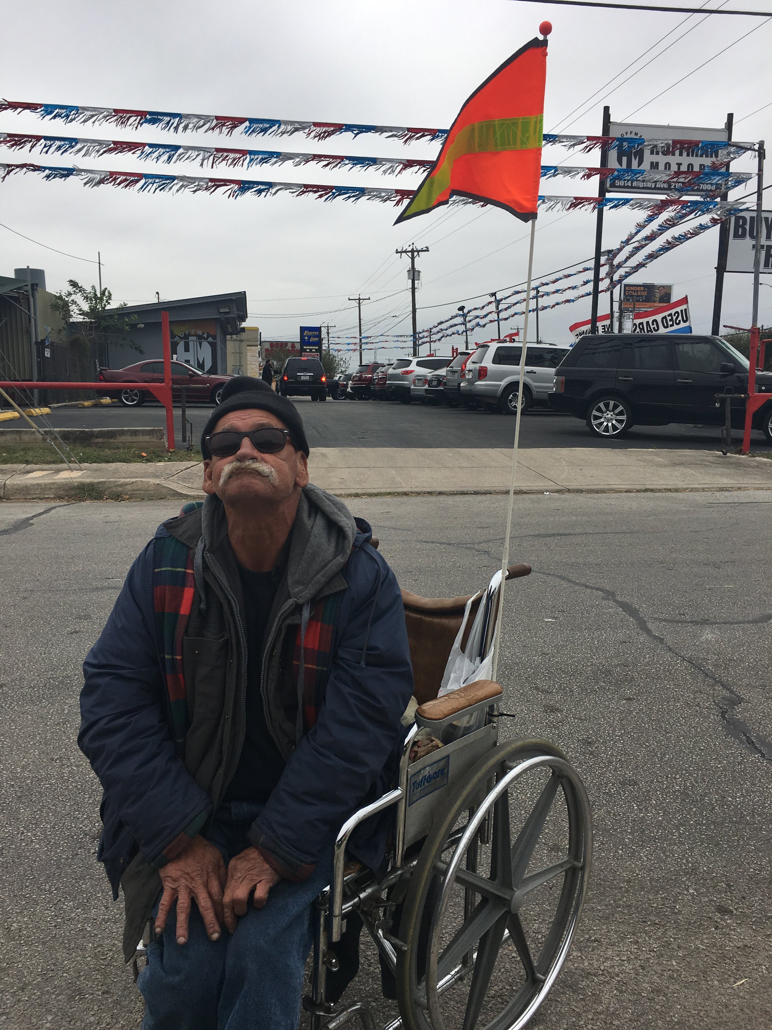 Lupe was hit twice by vehicles. 