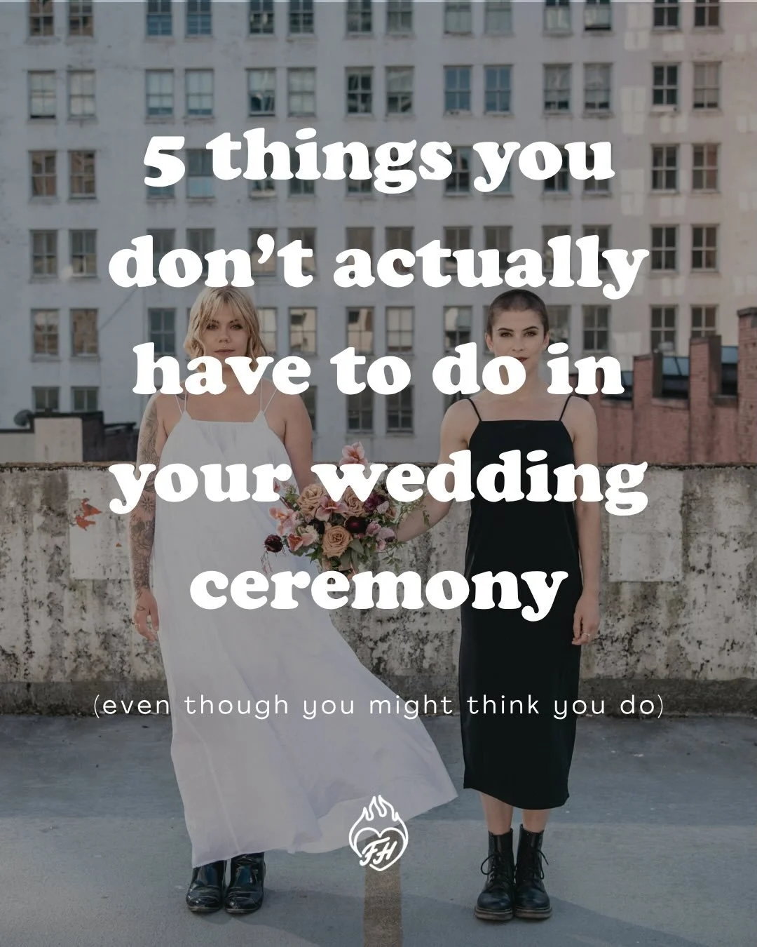 I love when a couple has really made their wedding their own! 💒