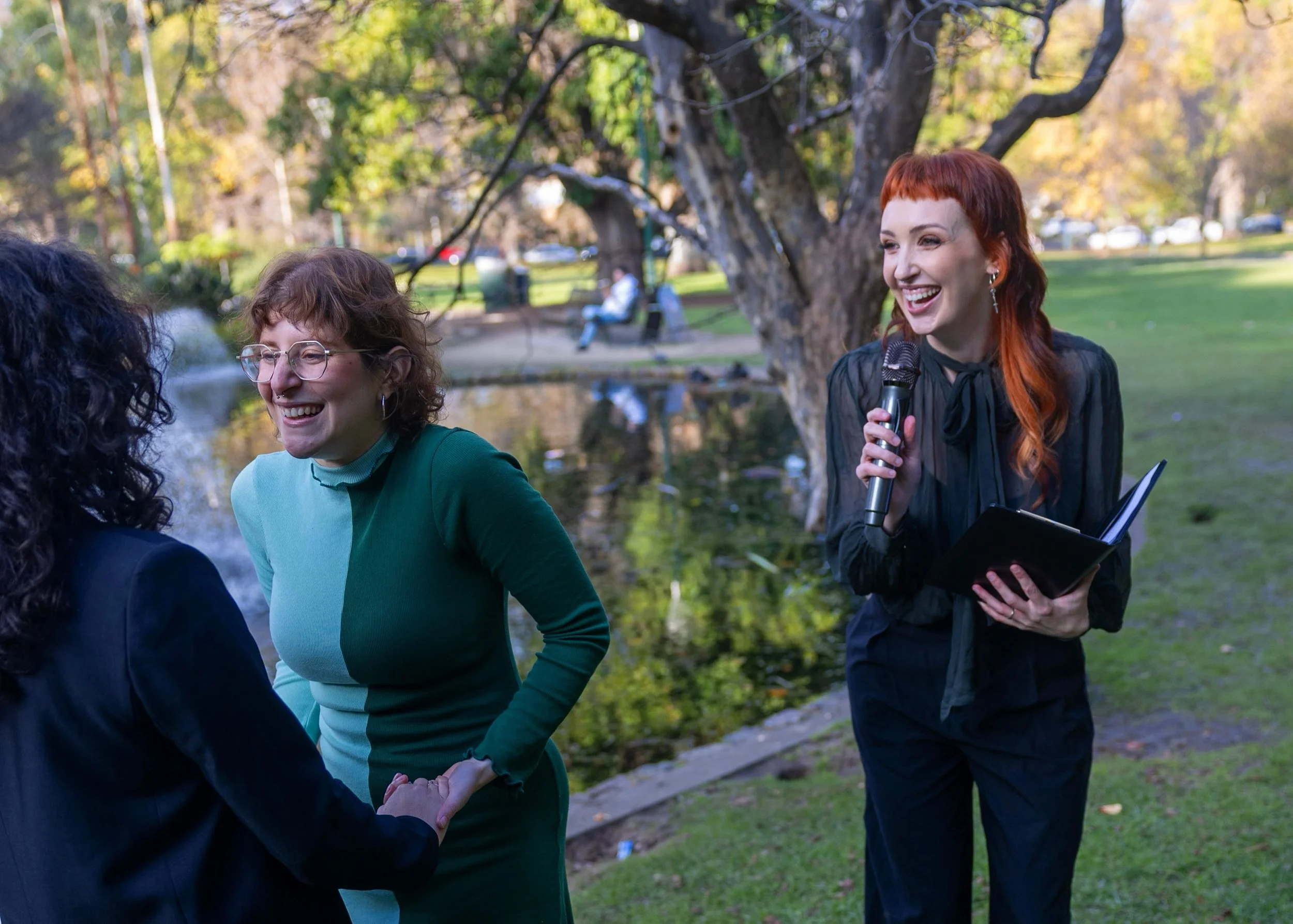 M &amp; M ❤️&zwj;🔥 They say you should marry your best friend&hellip; and these two make it clear why! A casual, cute lil elopement in the park was the perfect way for these soulmates to make it official. It was so them - no frills, no fuss, just a 