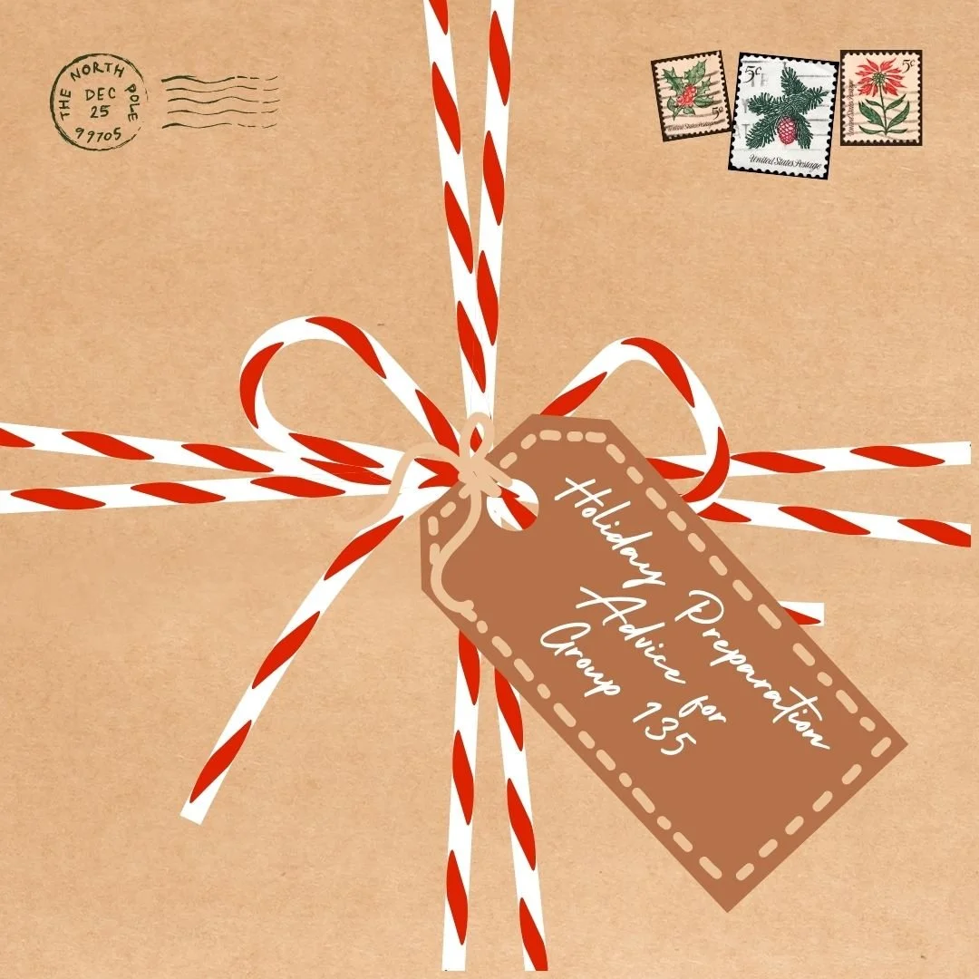 Welcome Volunteers! – Holiday Preparations Advice