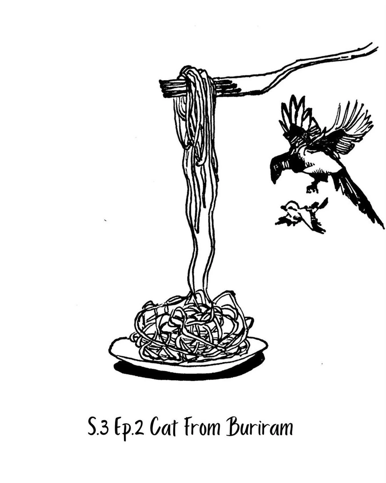 New episode of Cha Thai just dropped! Tune into this week&rsquo;s episode as our hosts interview Cat. Can you guess where her site is? 

Illustration by Grace Richardson