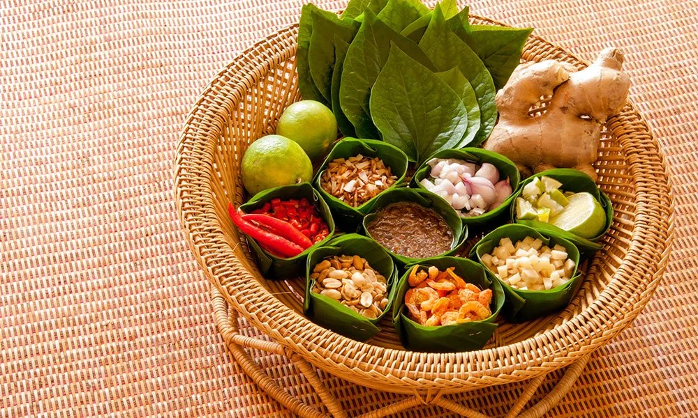 Miang Kham Ingredients