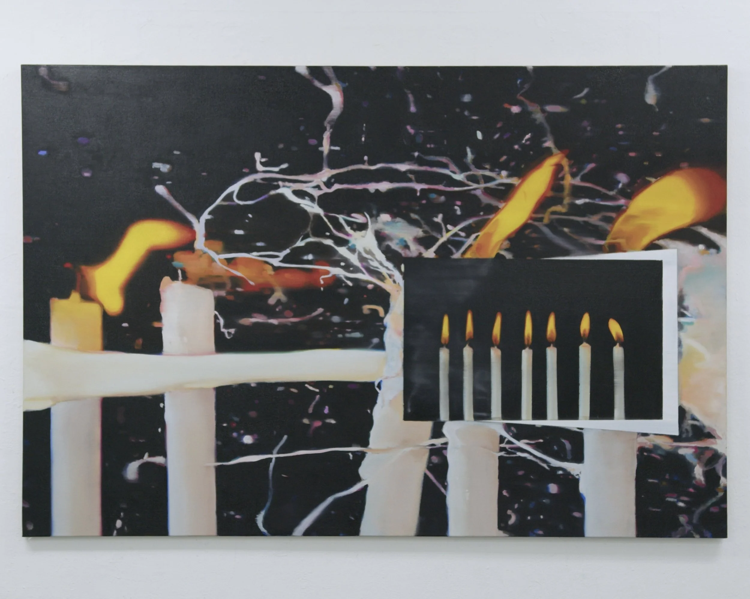 B.I.L.D., 2025, Oil on Canvas, 1940mm x 1303mm