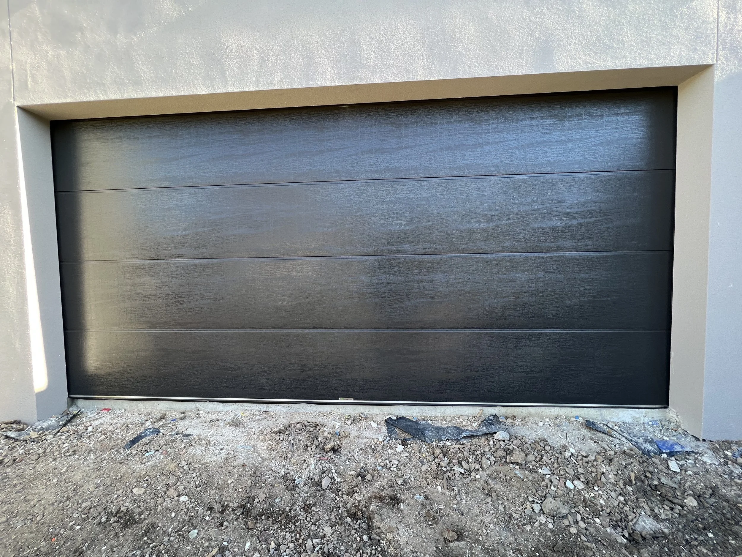Garage door repair project in Frankston