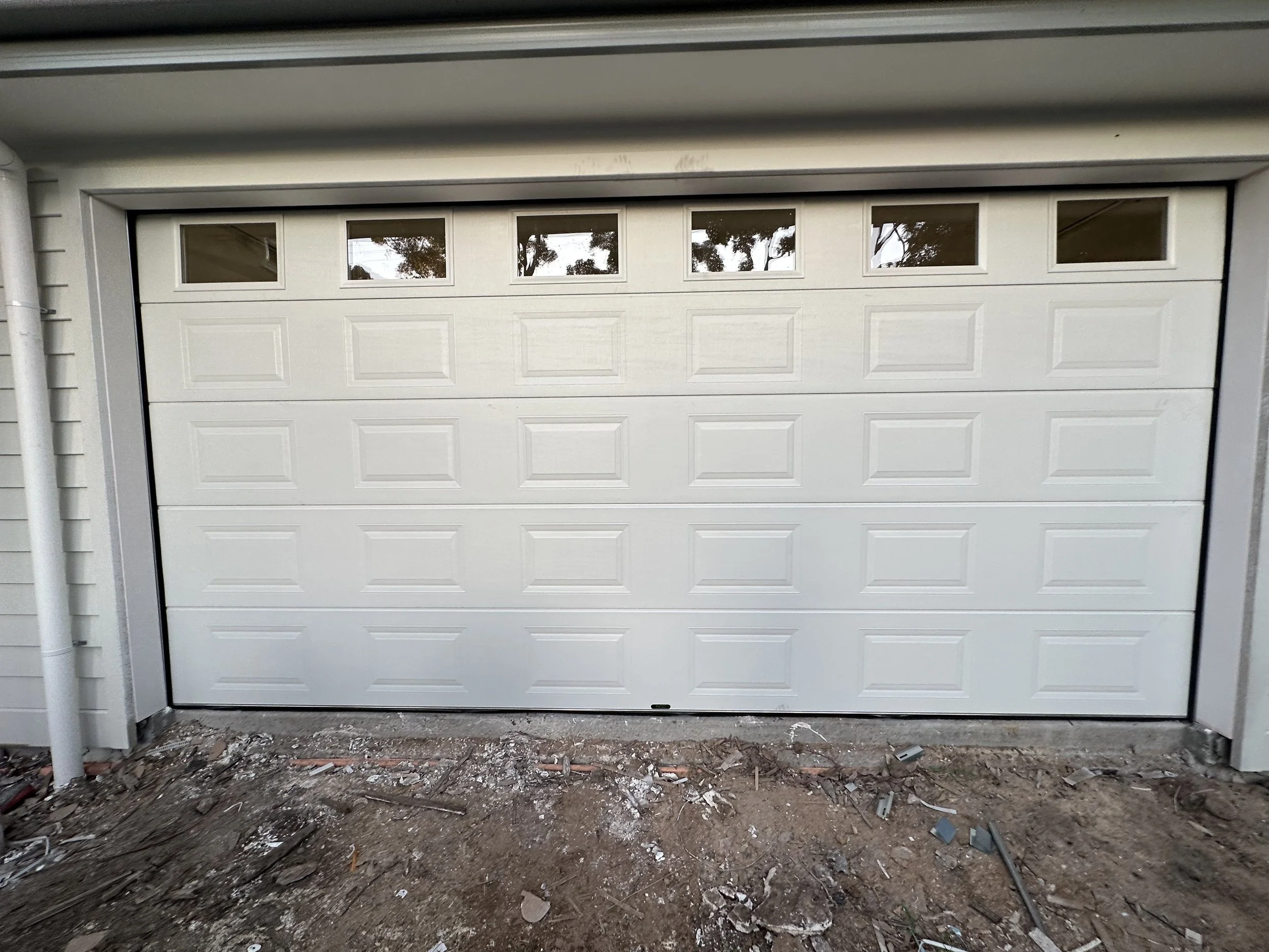 Garage door repair project in Bayside Melbourne