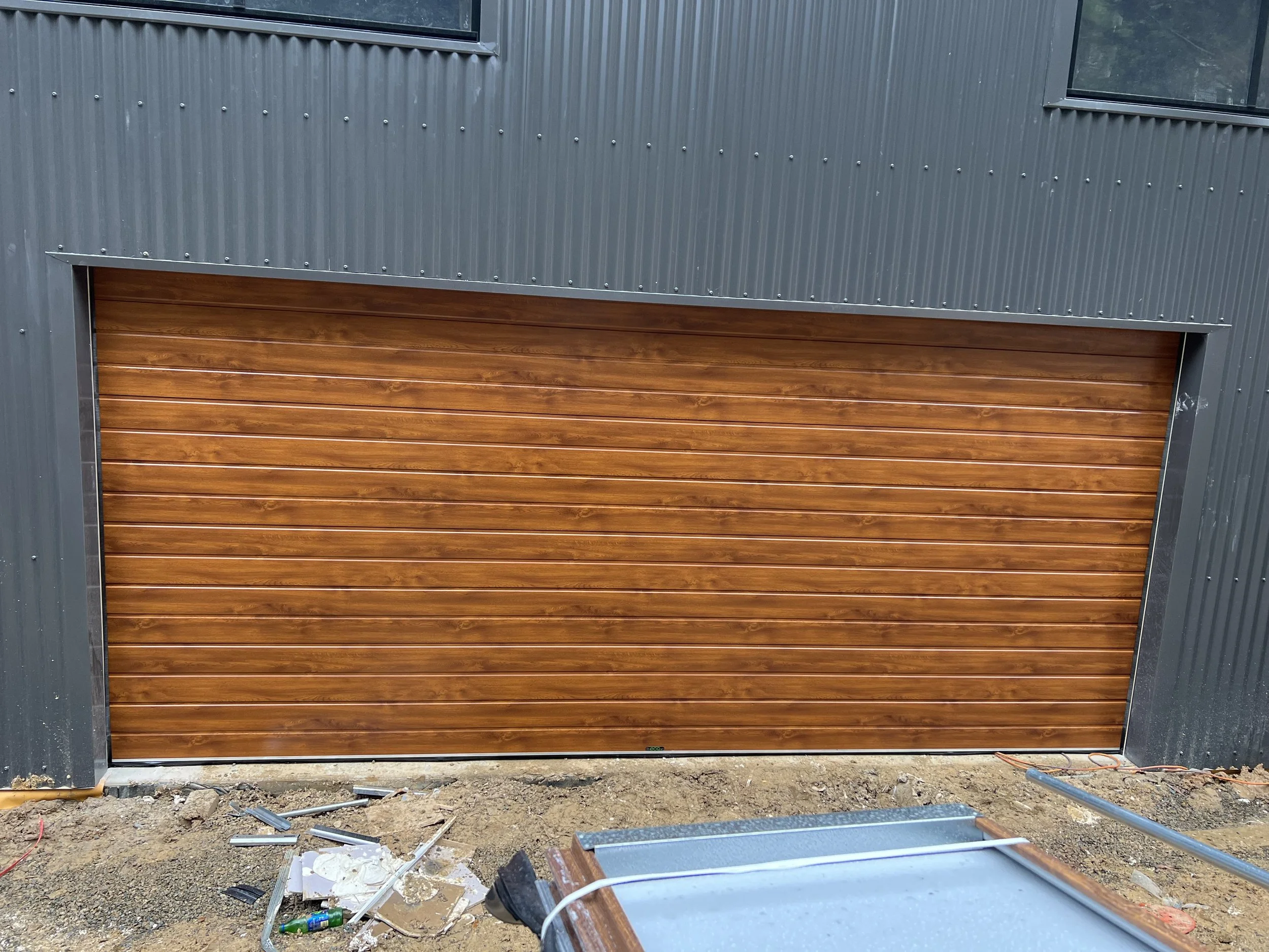 wooden garage door installation in Mount Martha