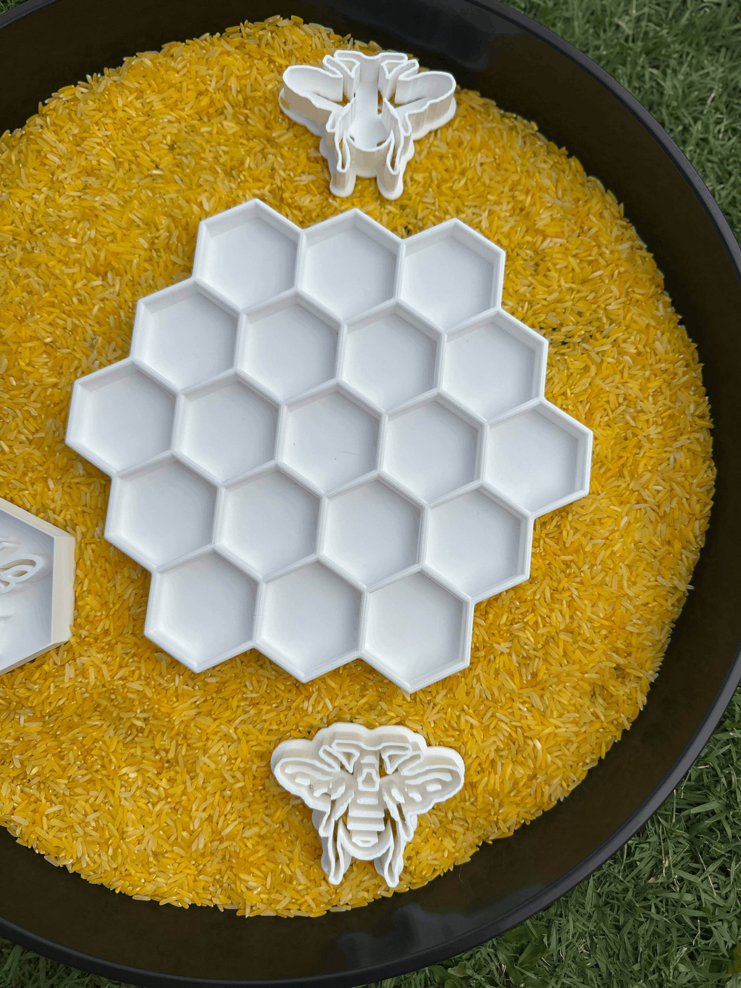 Bee & Honeycomb Sensory Play Combo