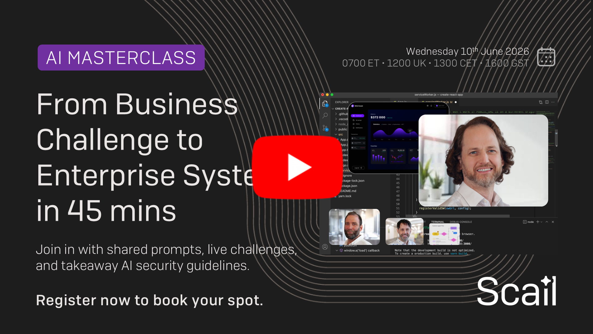 AI Masterclass: From Business Challenge to Enterprise-Ready Code in 45 Mins