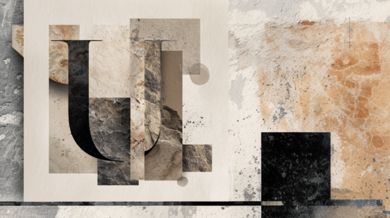 Illustration for Serif fonts in AI branding