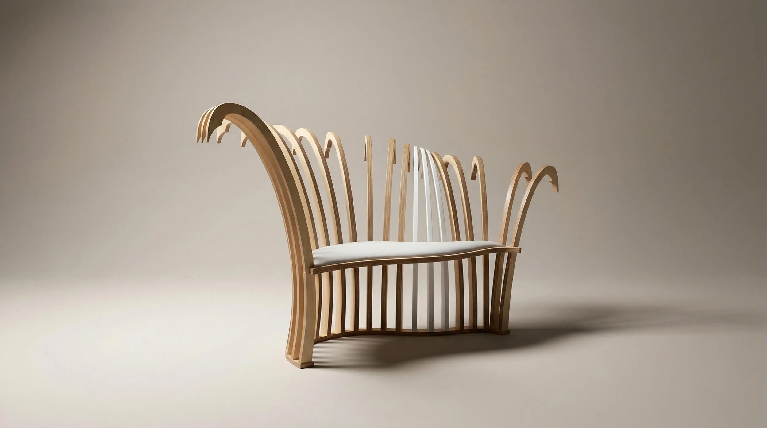 Custom Made Modern Contemporary Statement Armchair by Will Marx
