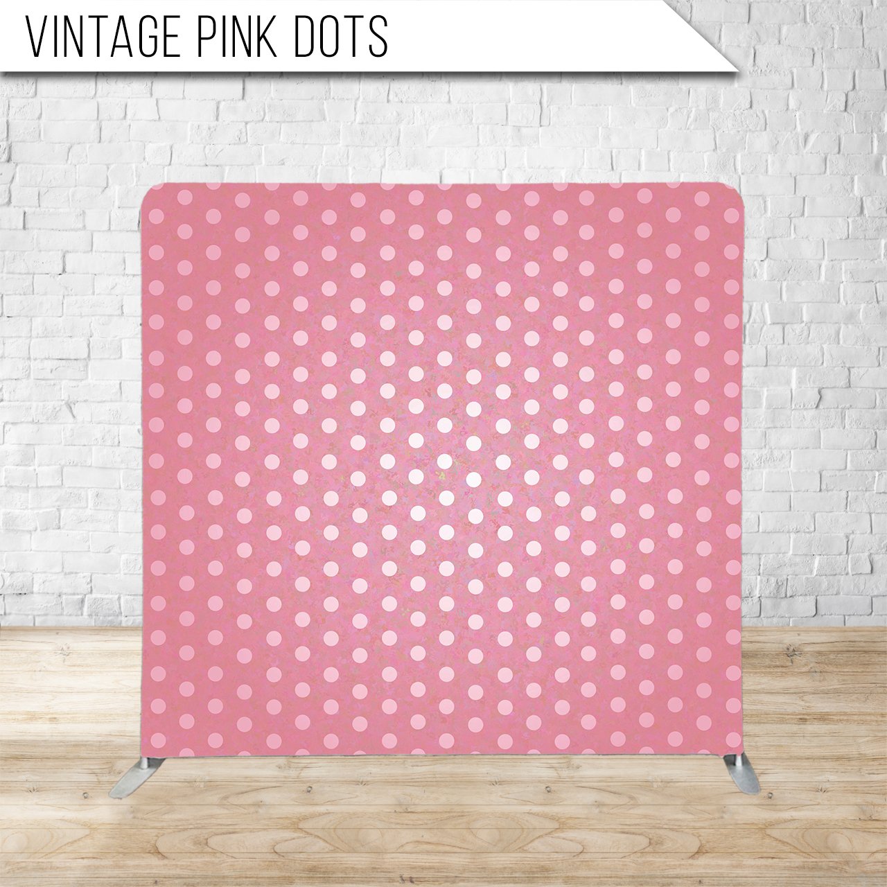 Vintage Pink Dots
