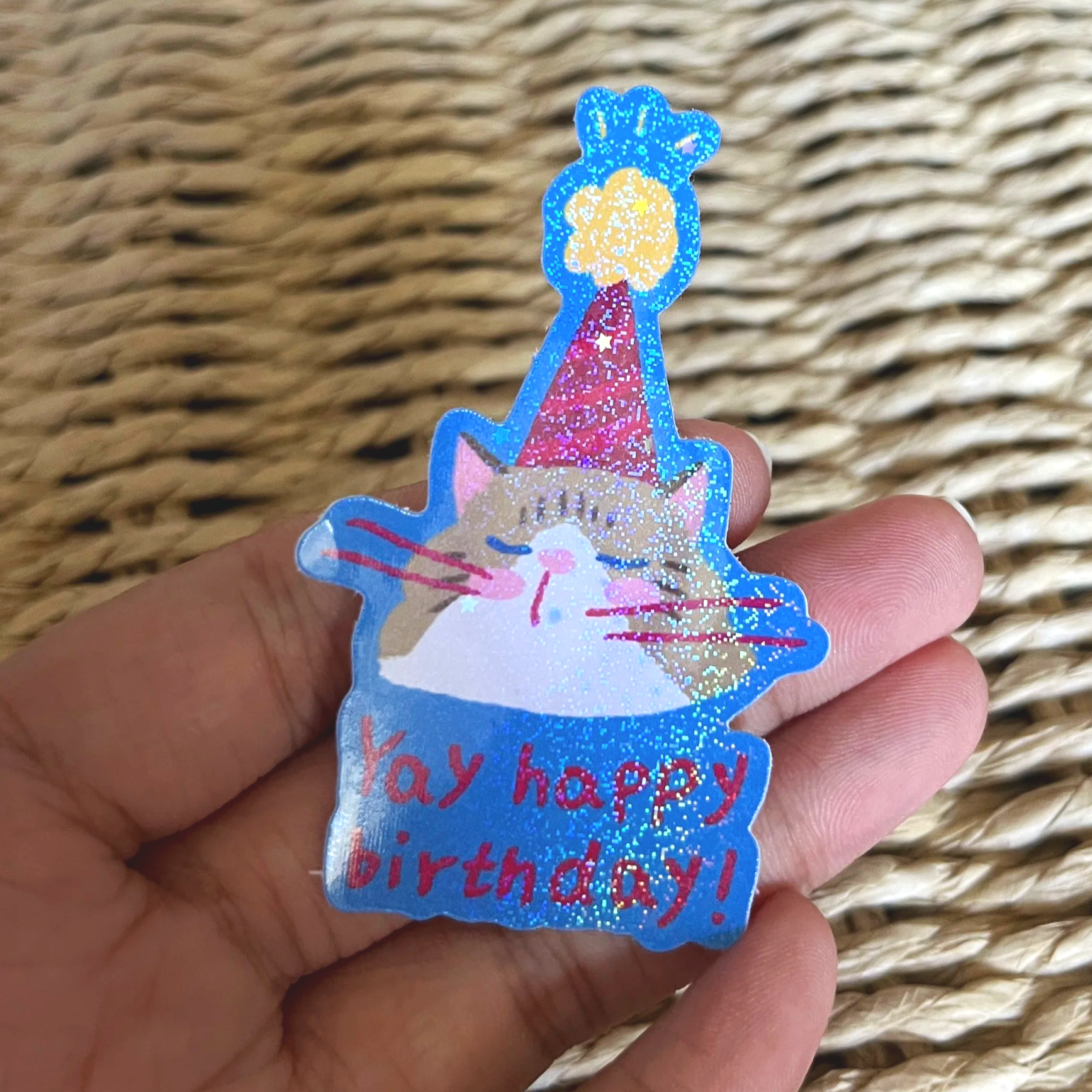 Yay happy birthday Sticker