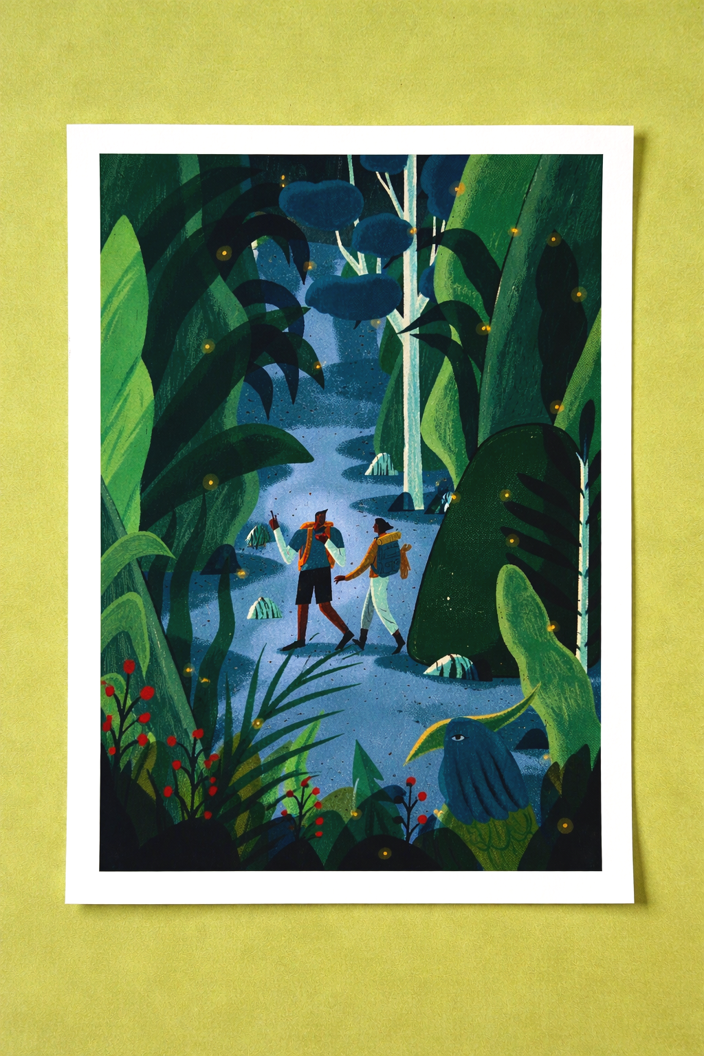 The Night We Kept Walking Print