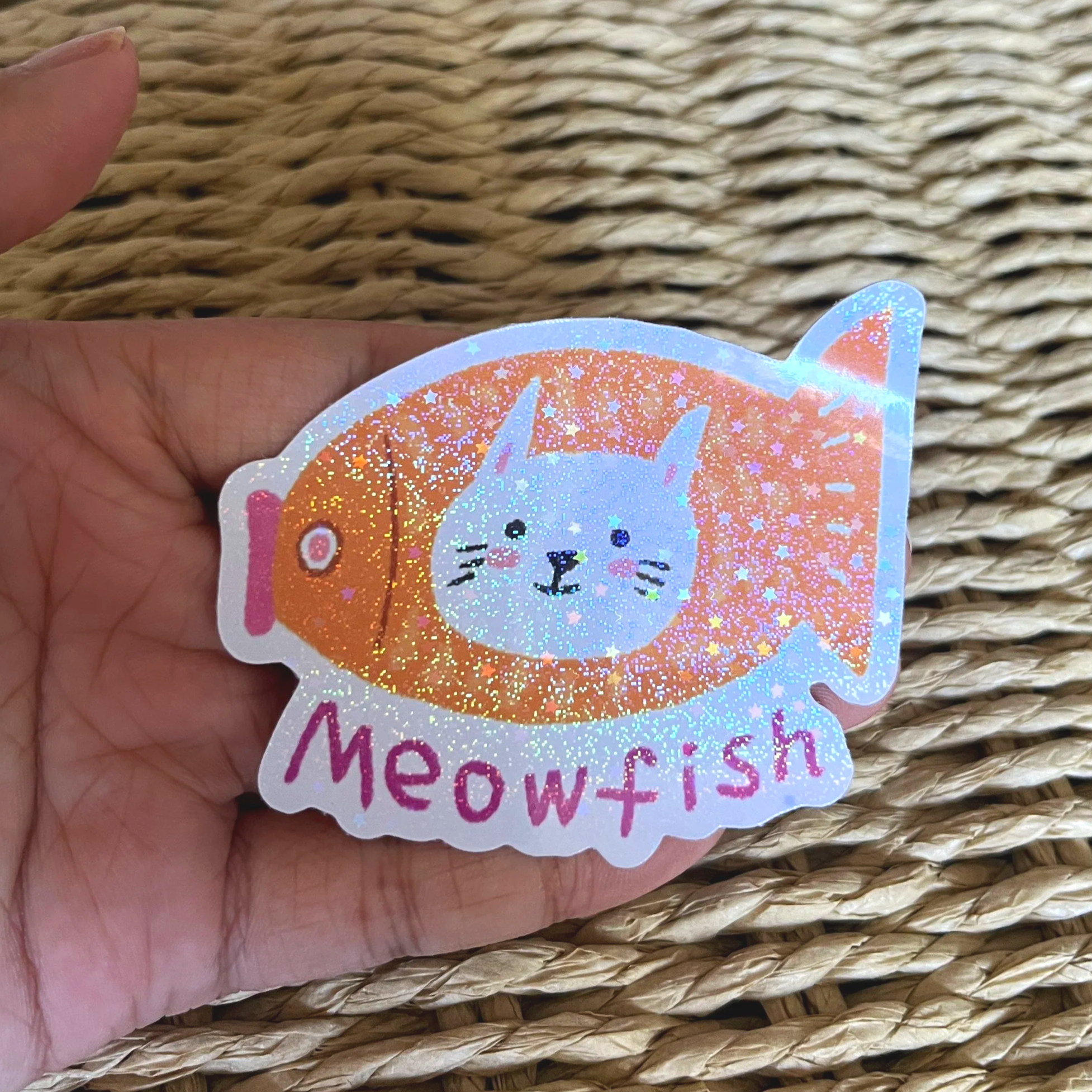 Meowfish Sticker
