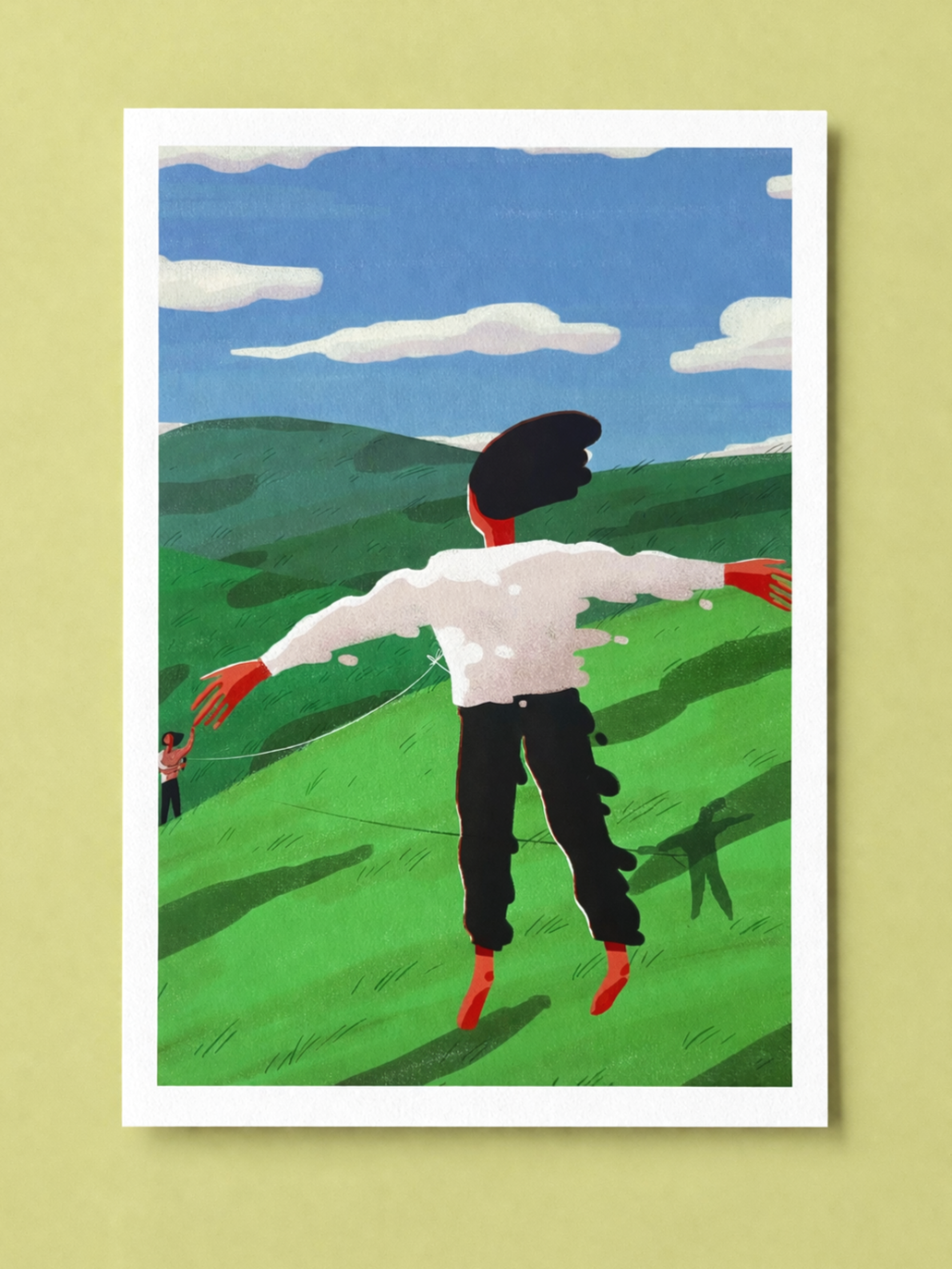 Embrace the Wind Print