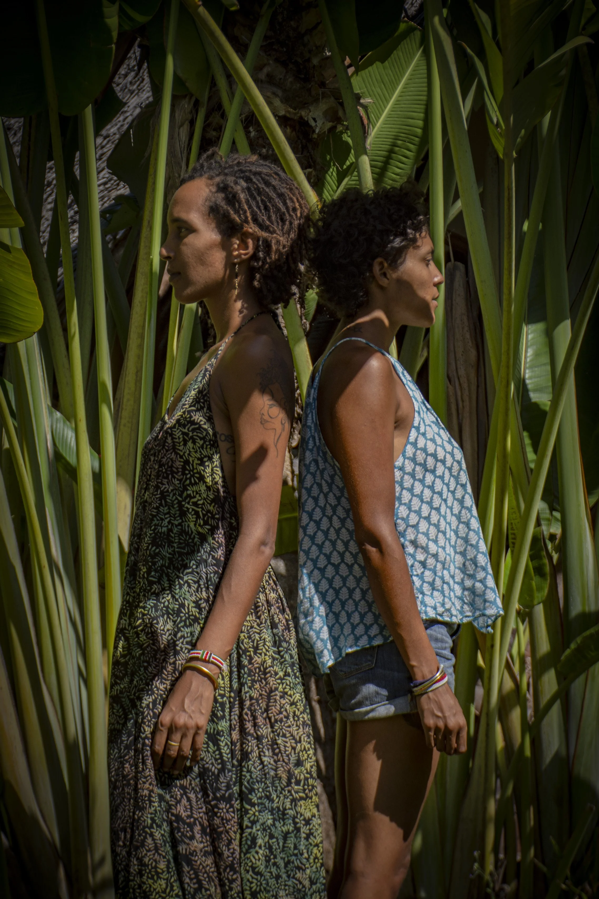 Kaya and Nicole Hankar together at House of Afya