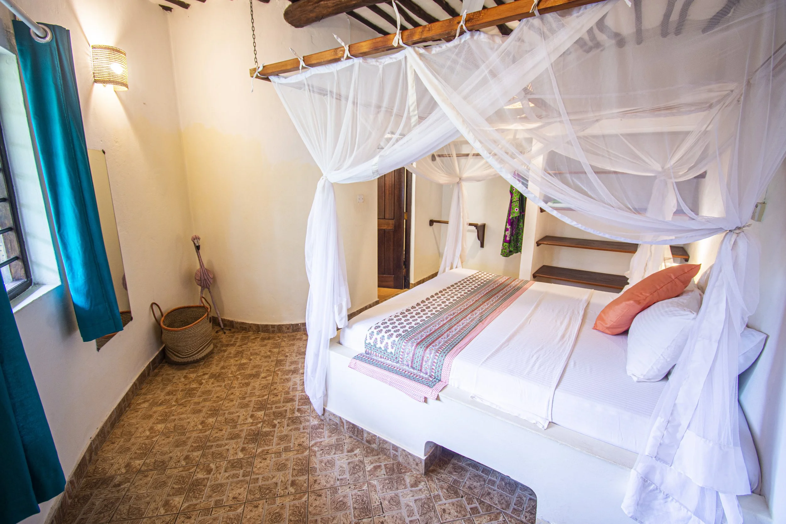 Private bedroom at House of Afya residency Diani