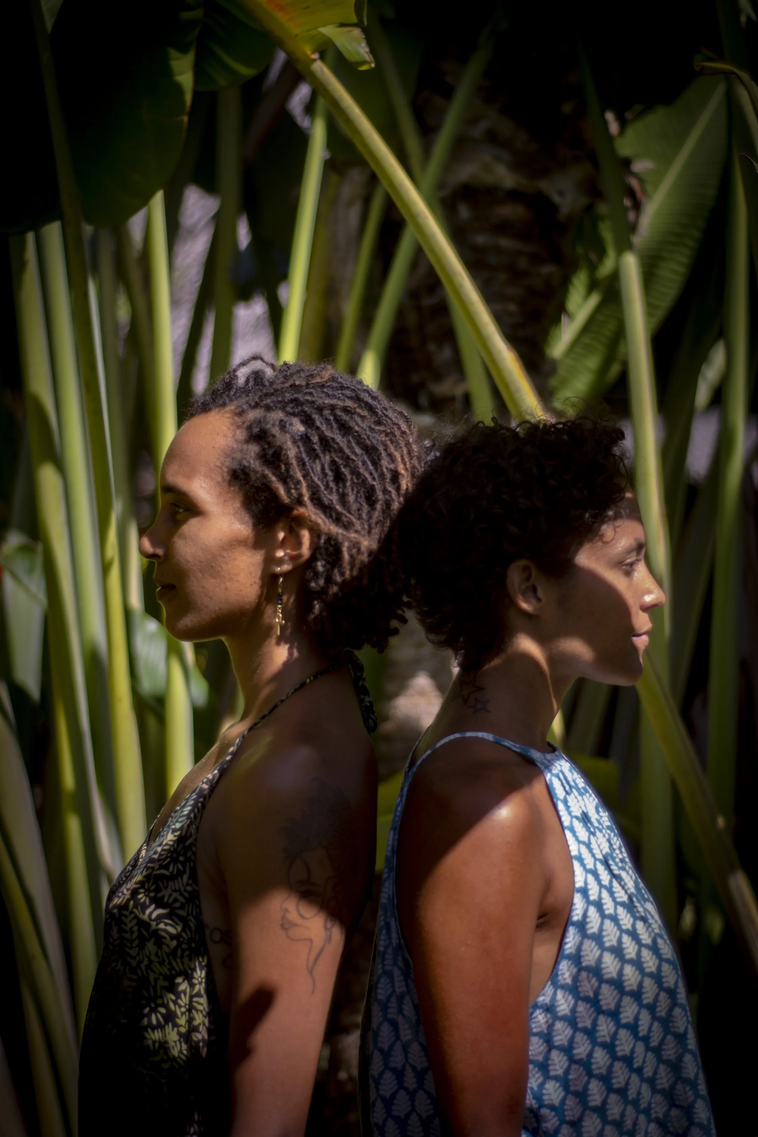 Kaya and Nicole Hankar together at House of Afya