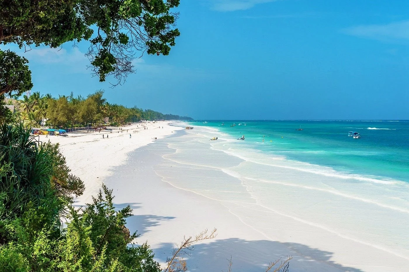 Diani Beach coastline, Kenya — home of House of Afya, the Hankar Sisters' private healing residency