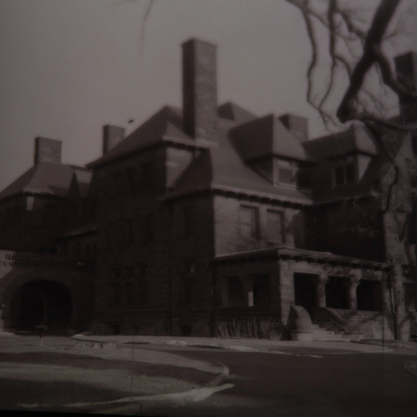 Hill House &mdash; Quiet Winter

The great stone house built by James J. Hill still stands over Saint Paul.

Photograph made on sheet film using a Graflex camera. The slower process of film reveals a quieter side of historic places.

Part of the Graf