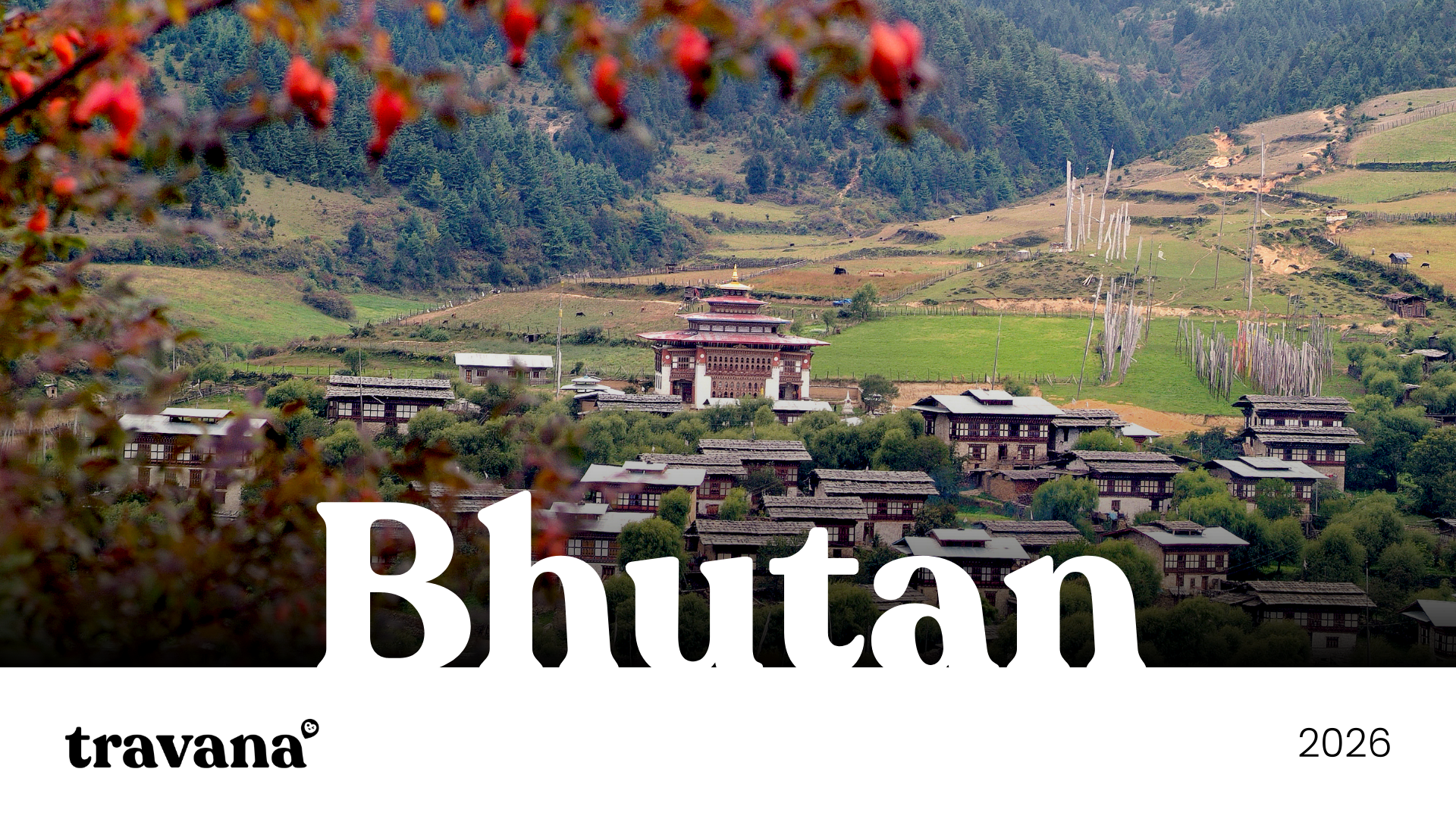 Book a tour with Travana in Bhutan