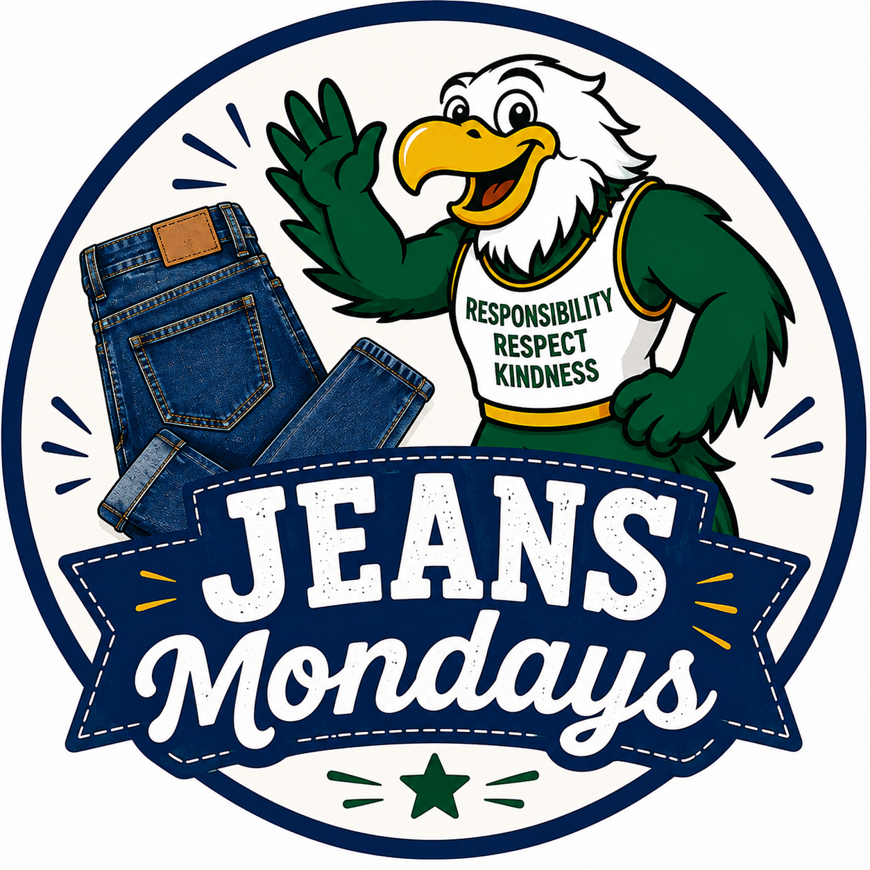 2026/2027 Teacher Jeans Day!