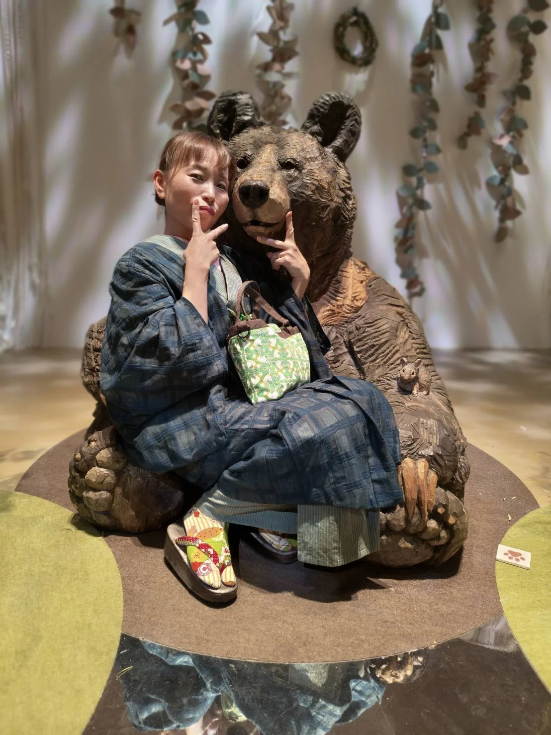 はしもとみお木彫展に行ってきました。