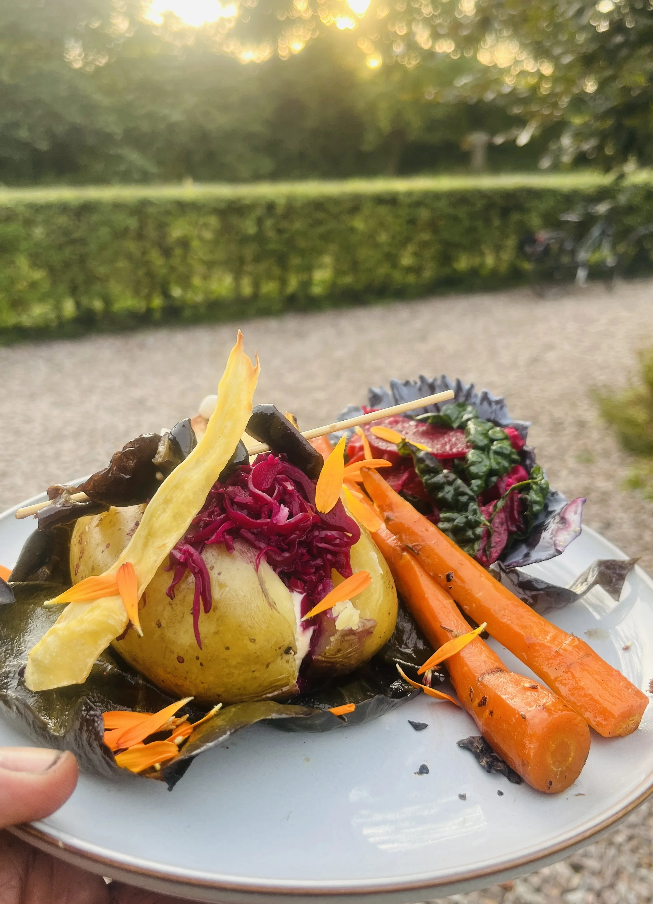 Gepofte Aardappel Deluxe (Oogst-diner special)