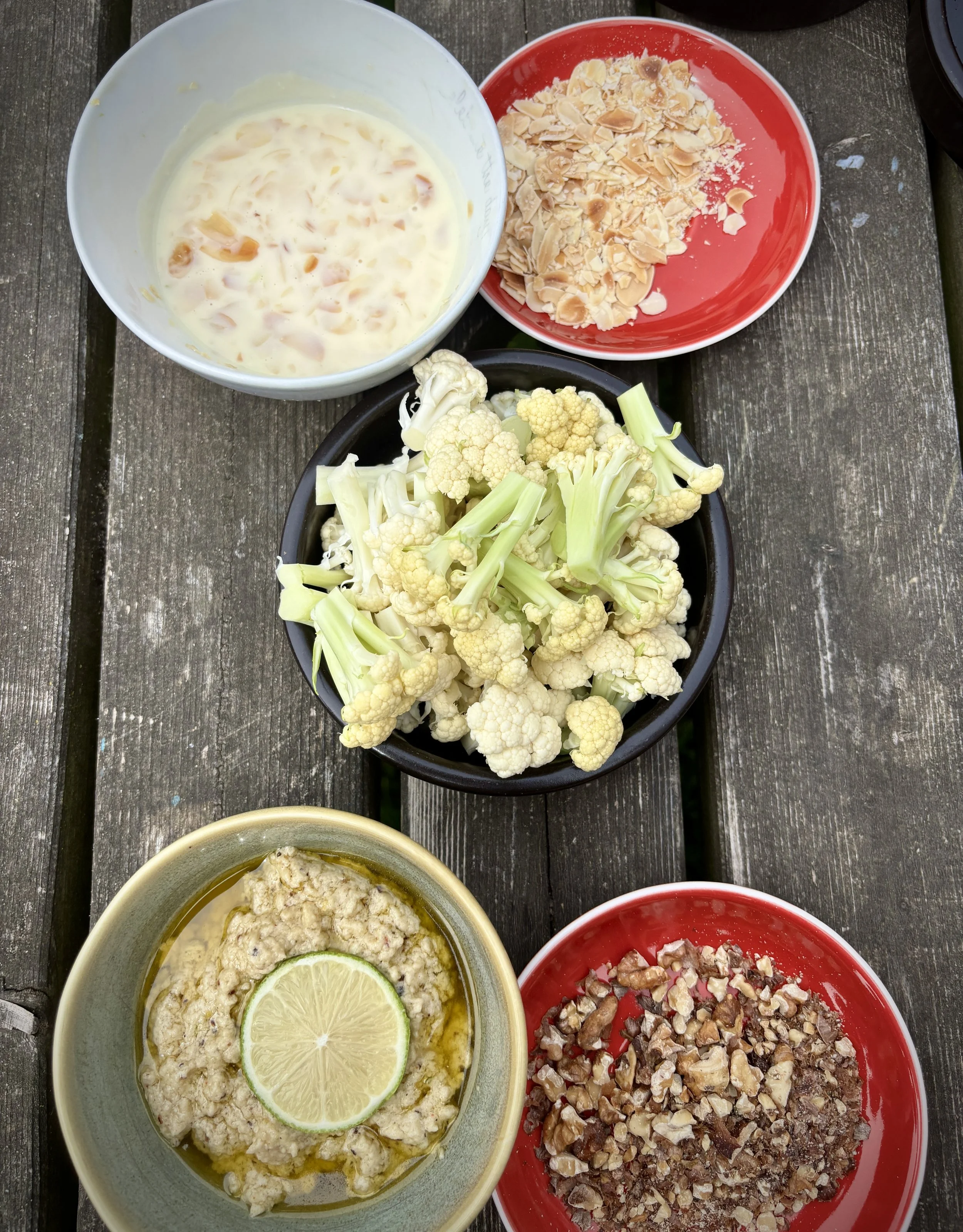 Bloemkool dips