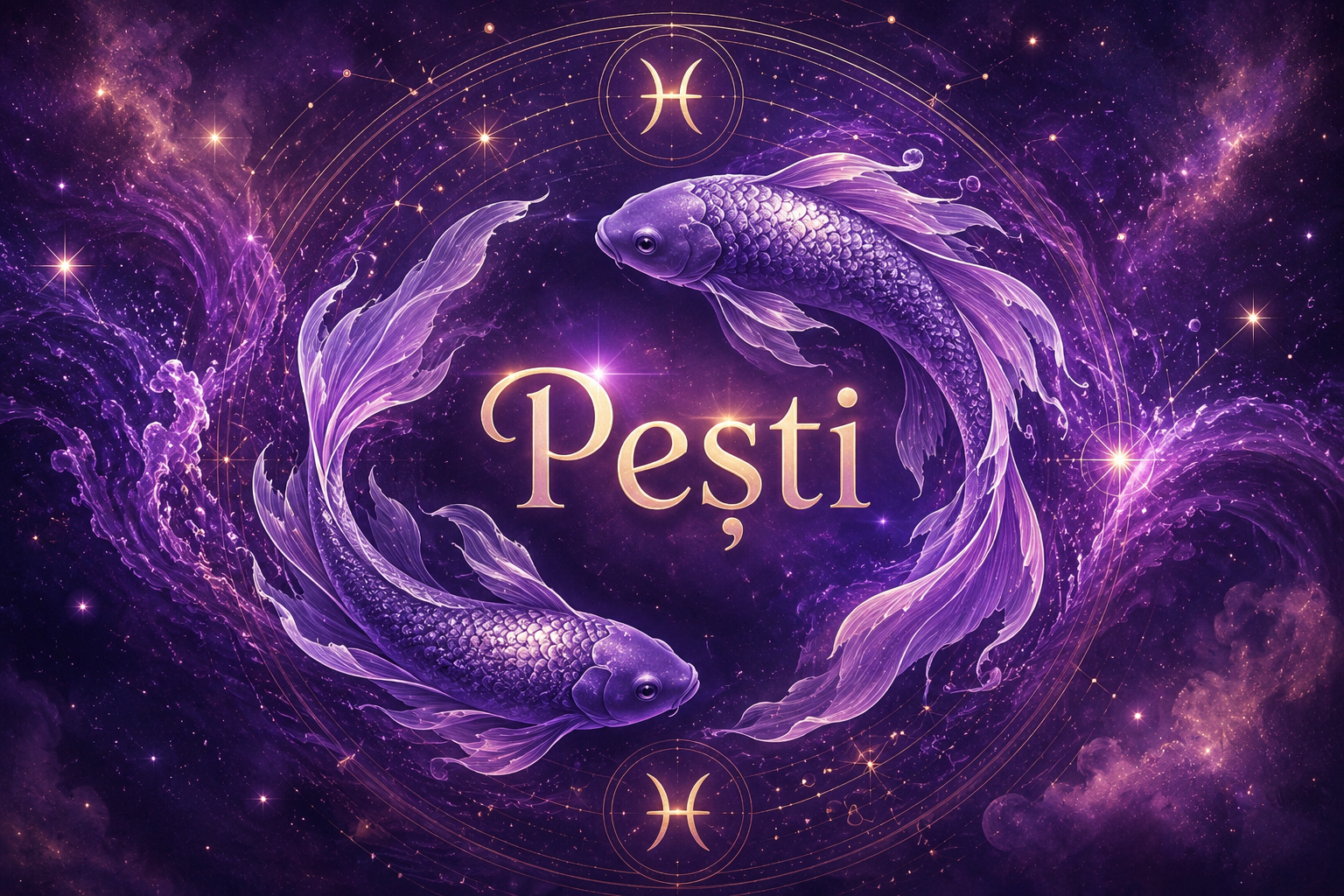 Nativii PEȘTI în fața unor porți astrale