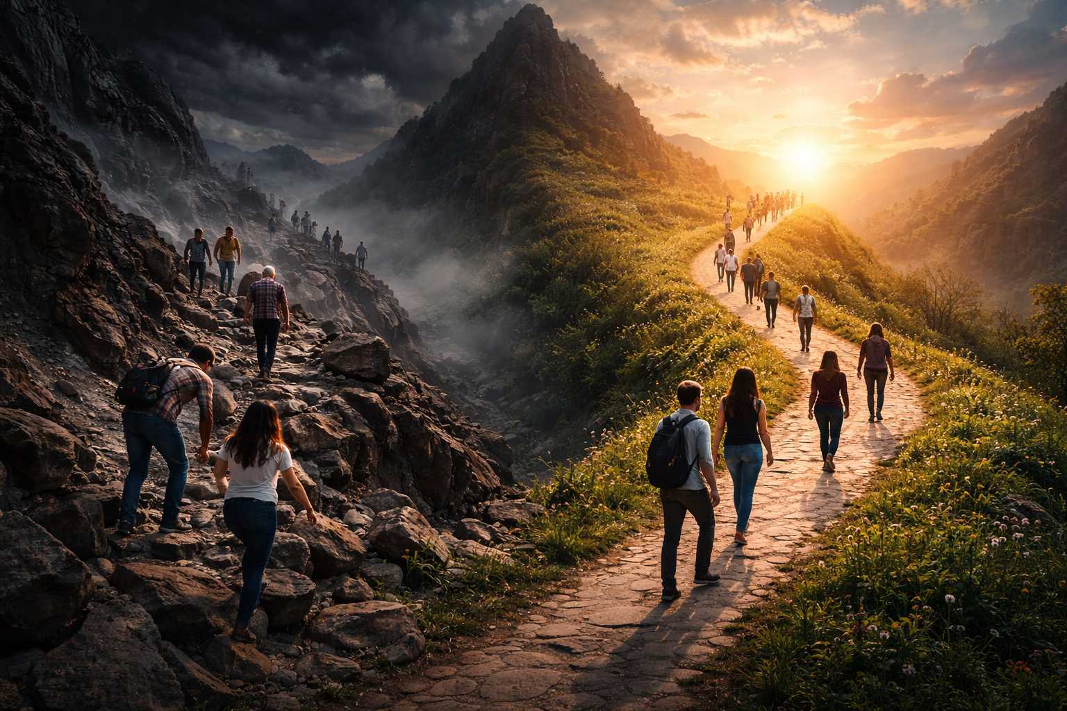 Separarea lumilor este tot mai evidentă