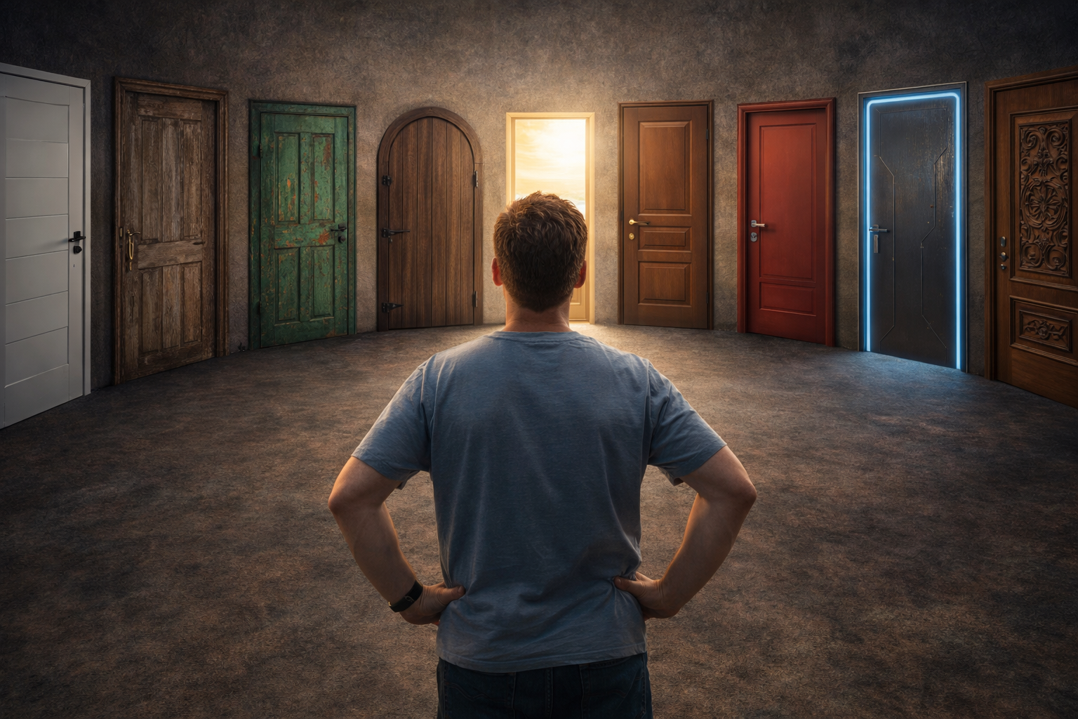 Unele uși se deschid doar când urmezi ghidarea divină