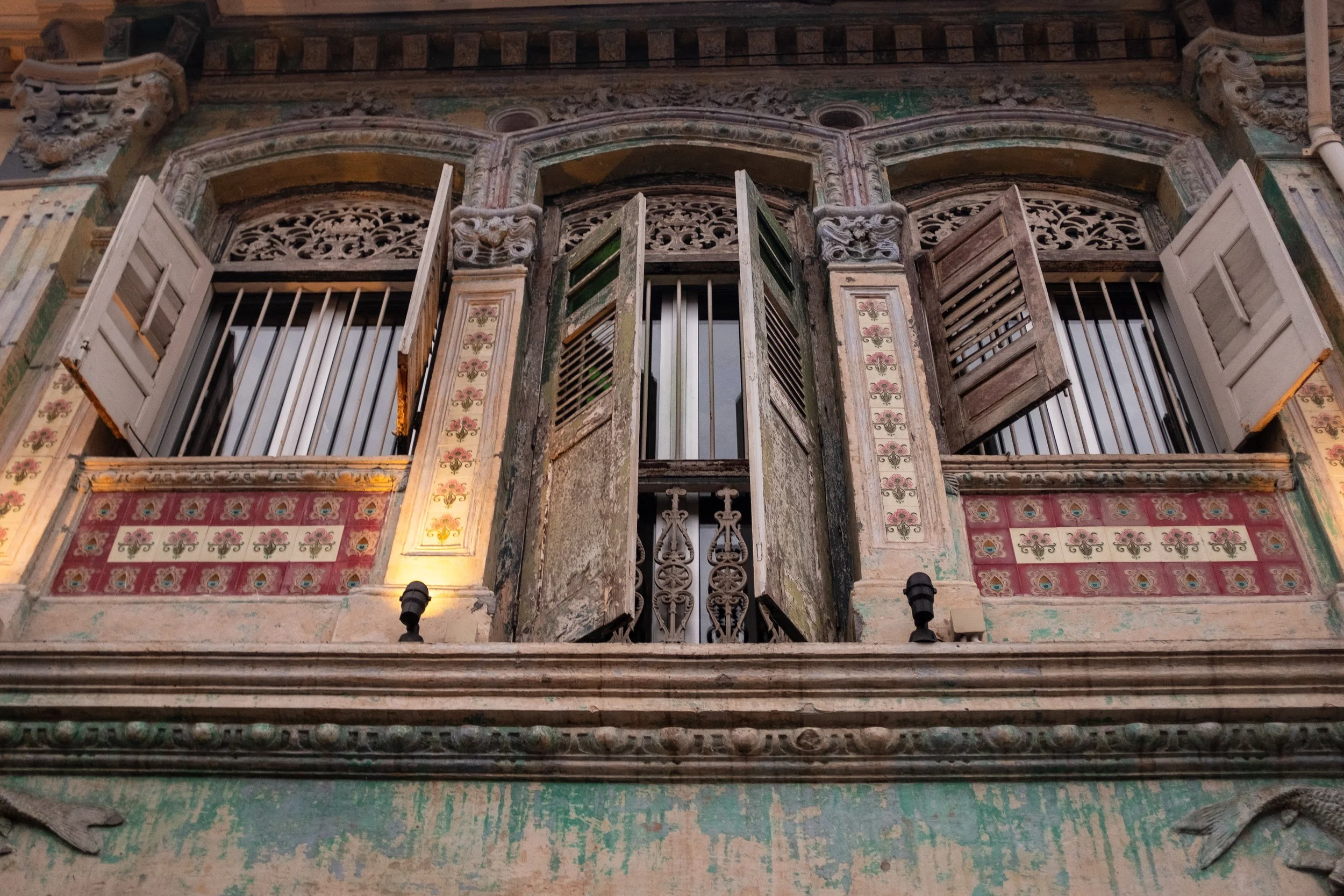 Neighbour's shutters