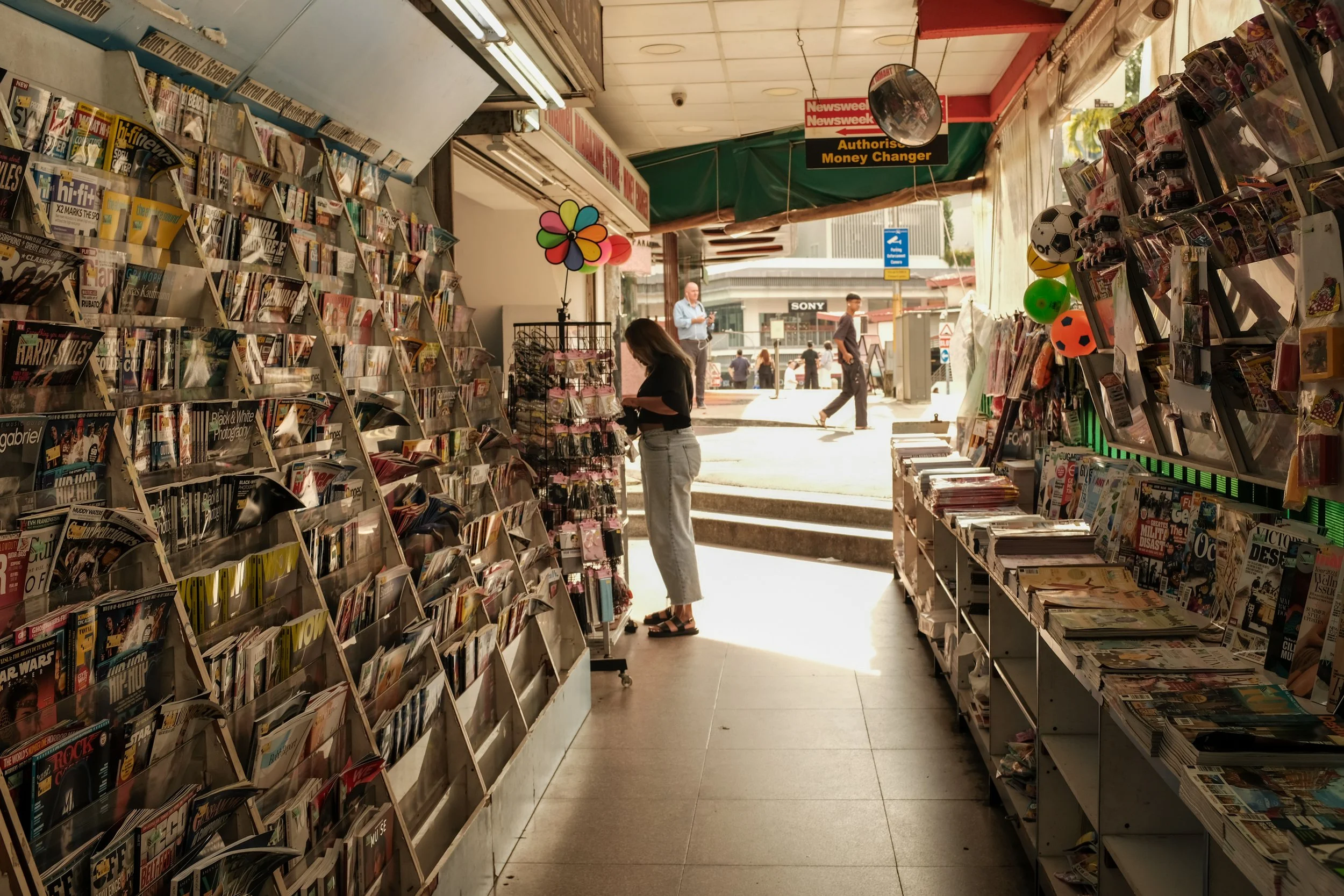 Last surviving paper stand