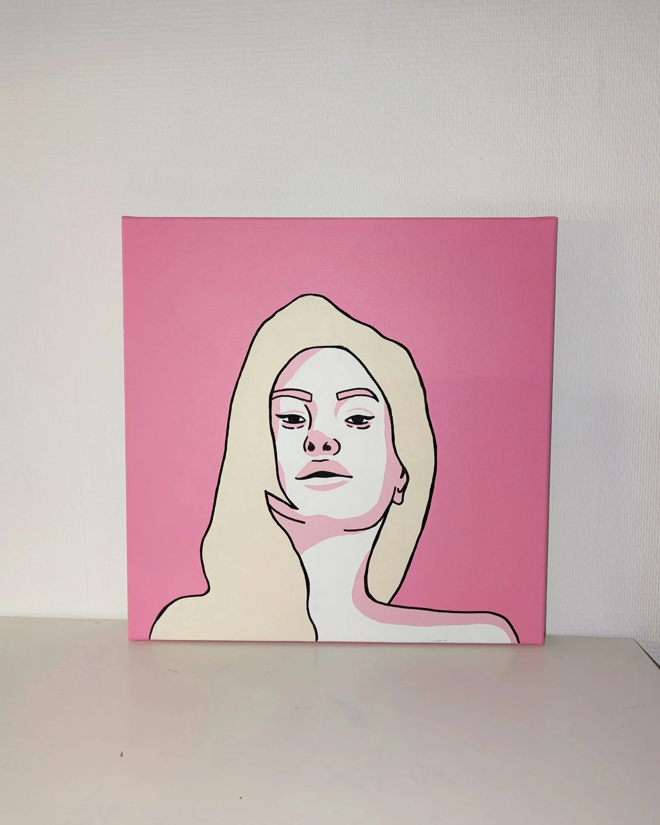 Pink Energy - ORIGINAL PAINTING