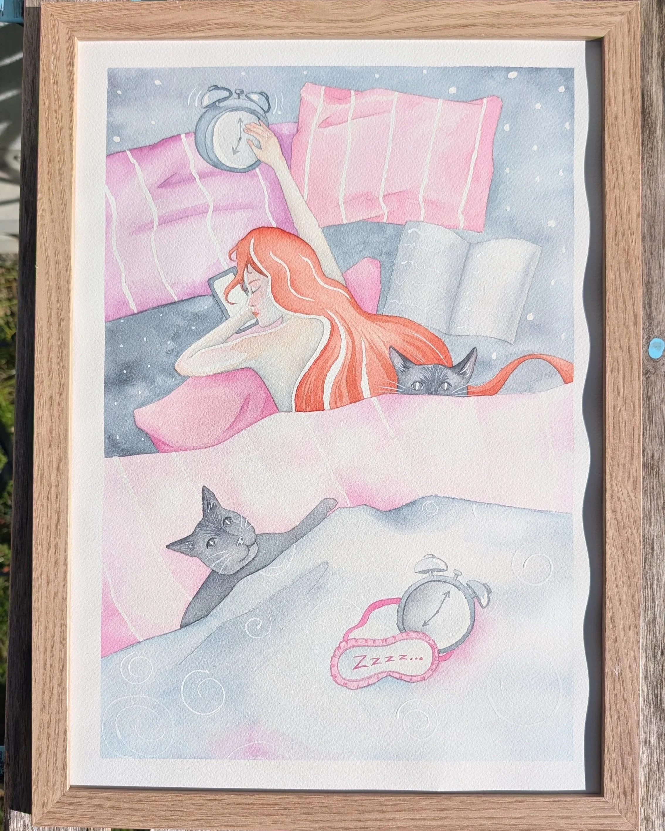 Snooze - ORIGINAL PAINTING