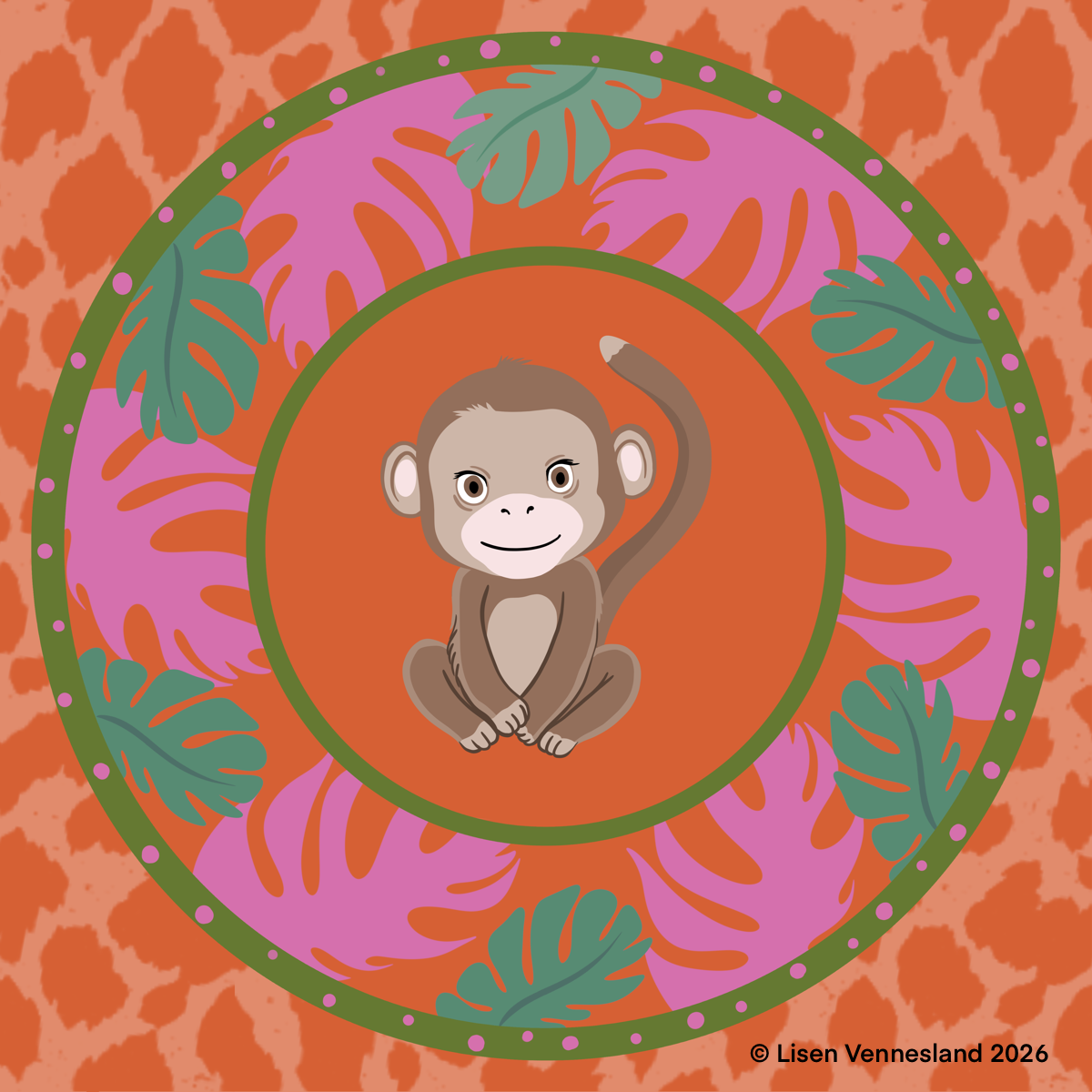 Monkey red plate.png