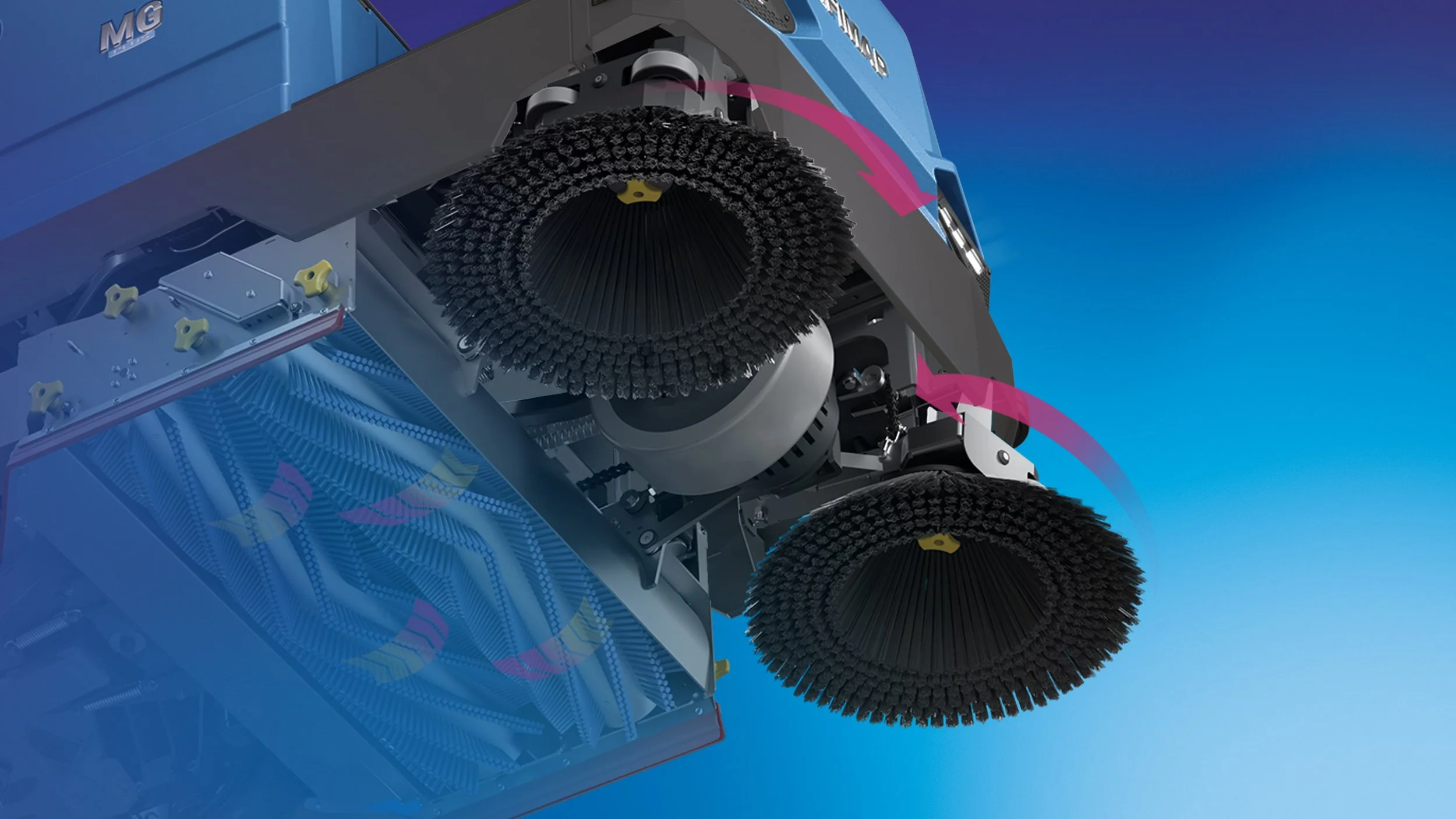 SIDE SWEEPING BRUSHES