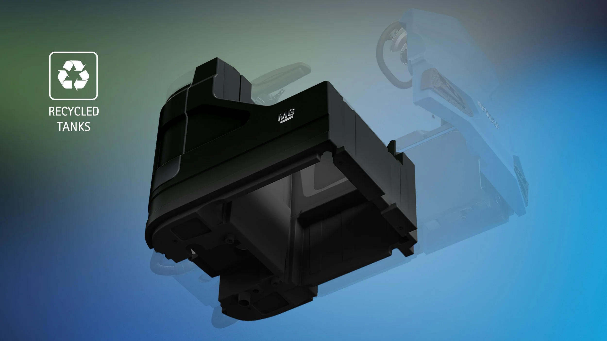TANKS MADE OF RECYCLED PLASTIC