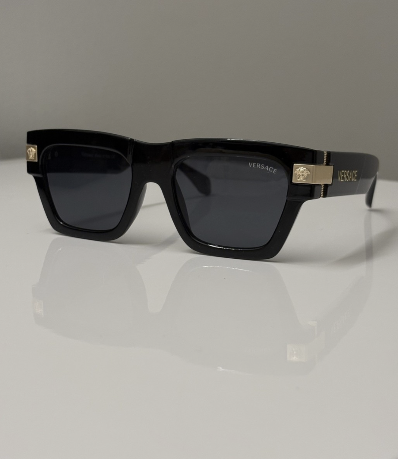 VERSACE Black Grey Men's Sunglasses.png