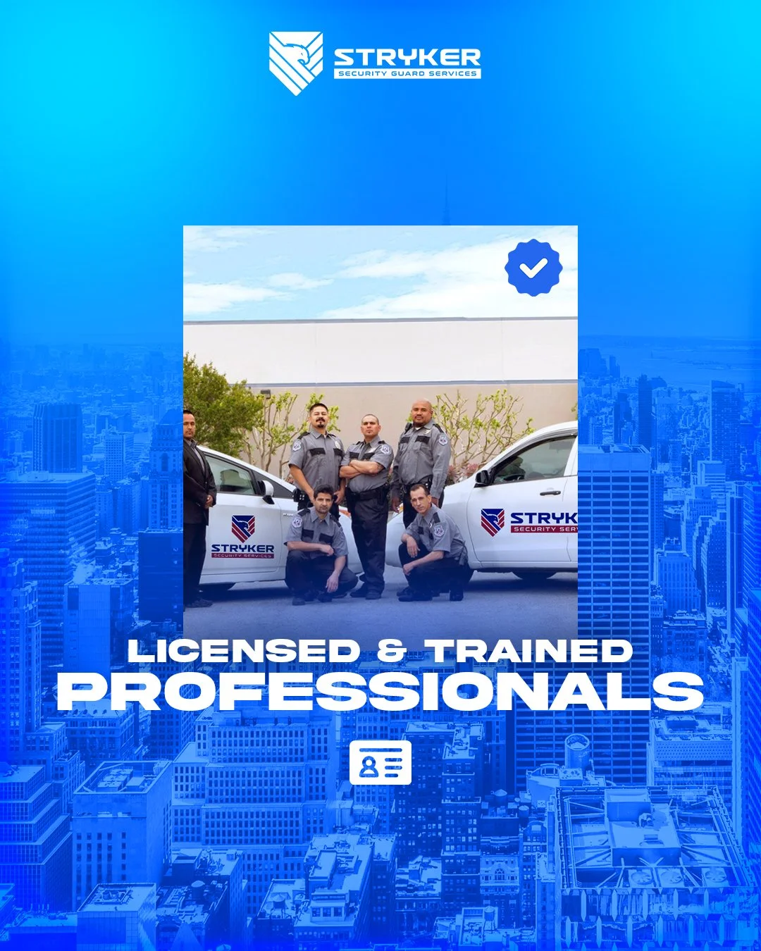 Licensed and Trained Professional 24 Hour Unarmed Security Guard Services - Stryker